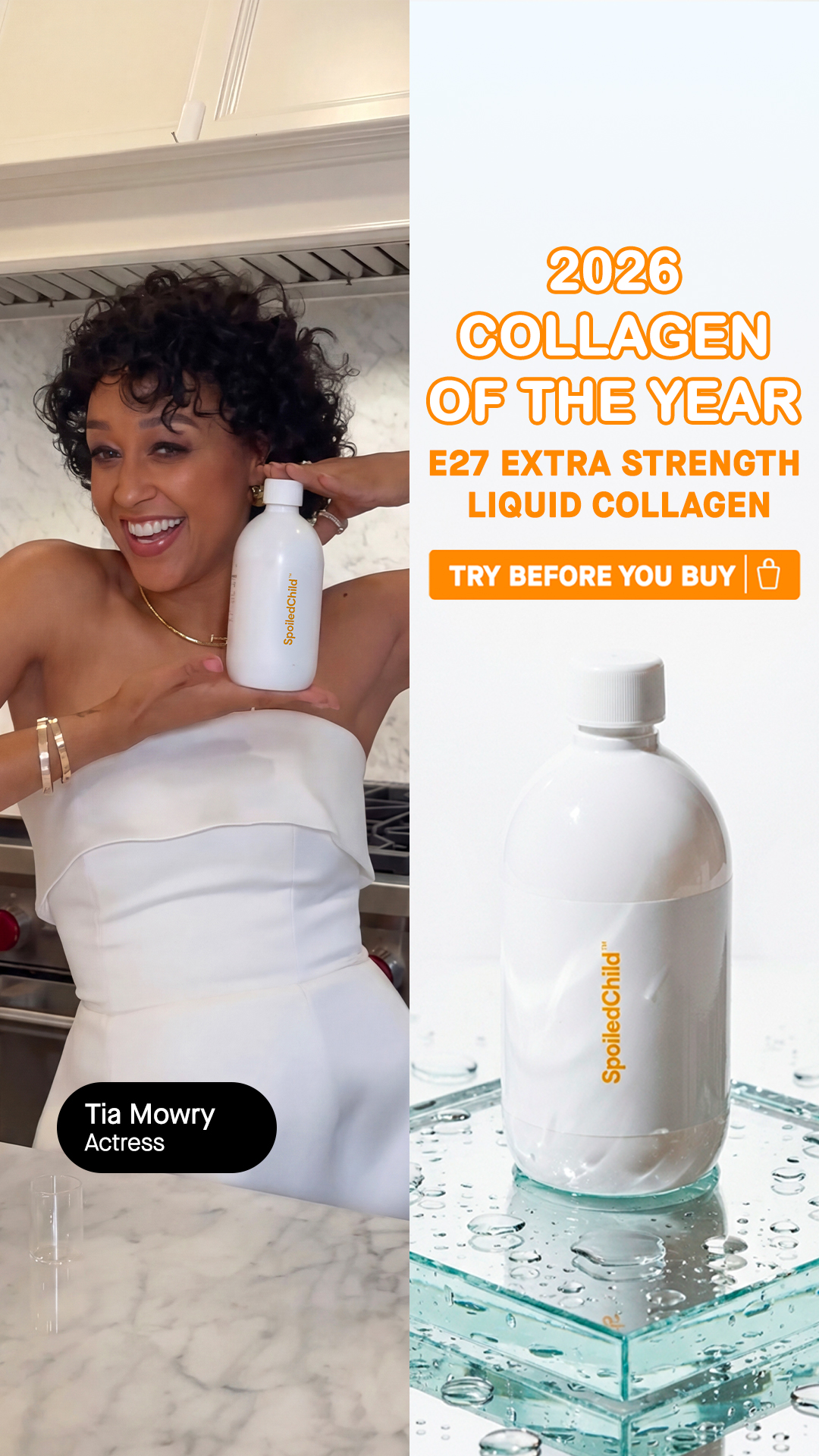Tia Mowry Facebook ad