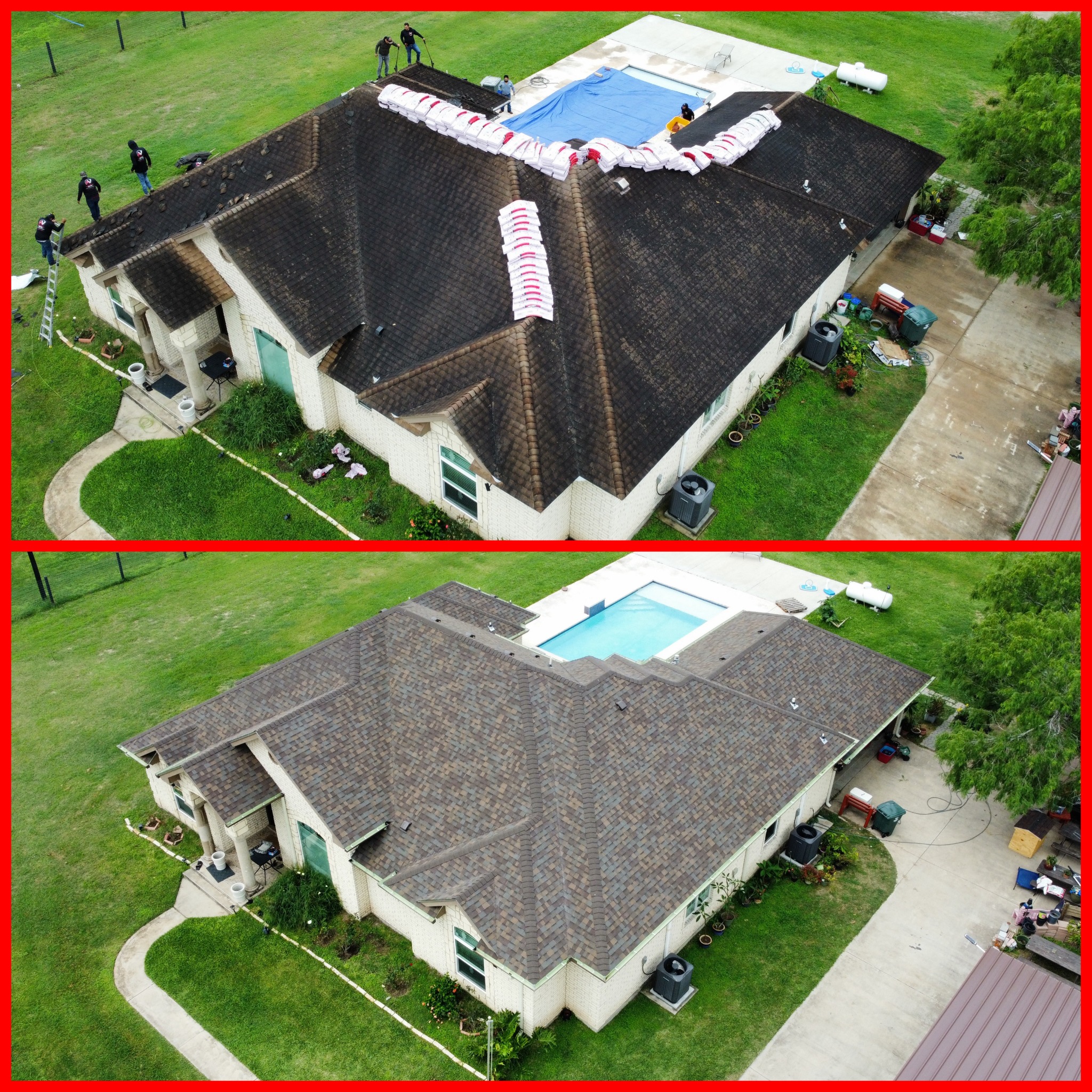 Alpha Valley Roofing Facebook ad