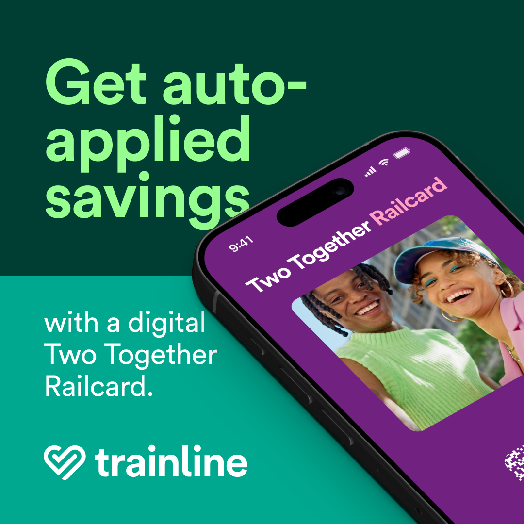 Trainline Facebook ad