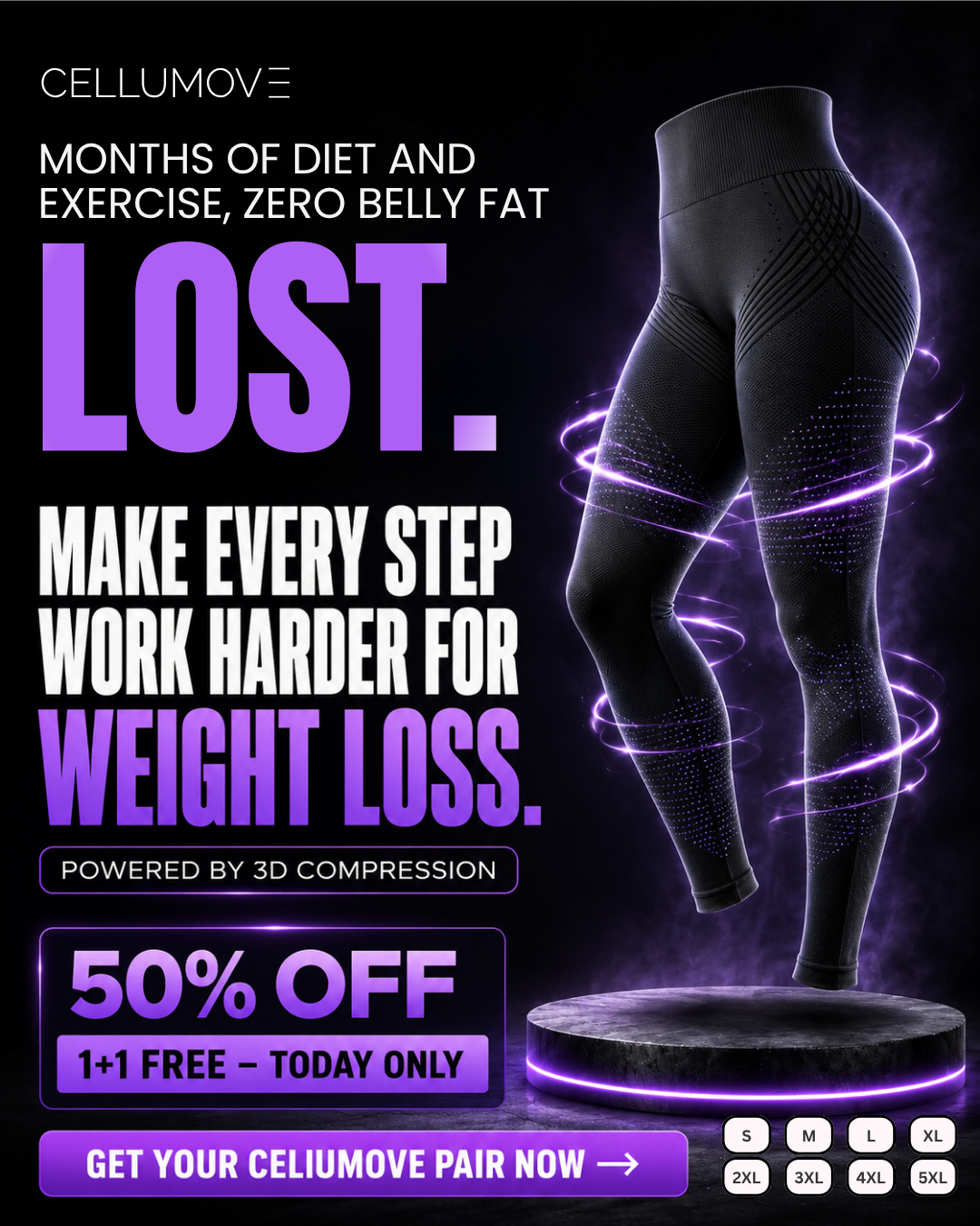 Cellumove Fitwear Facebook ad