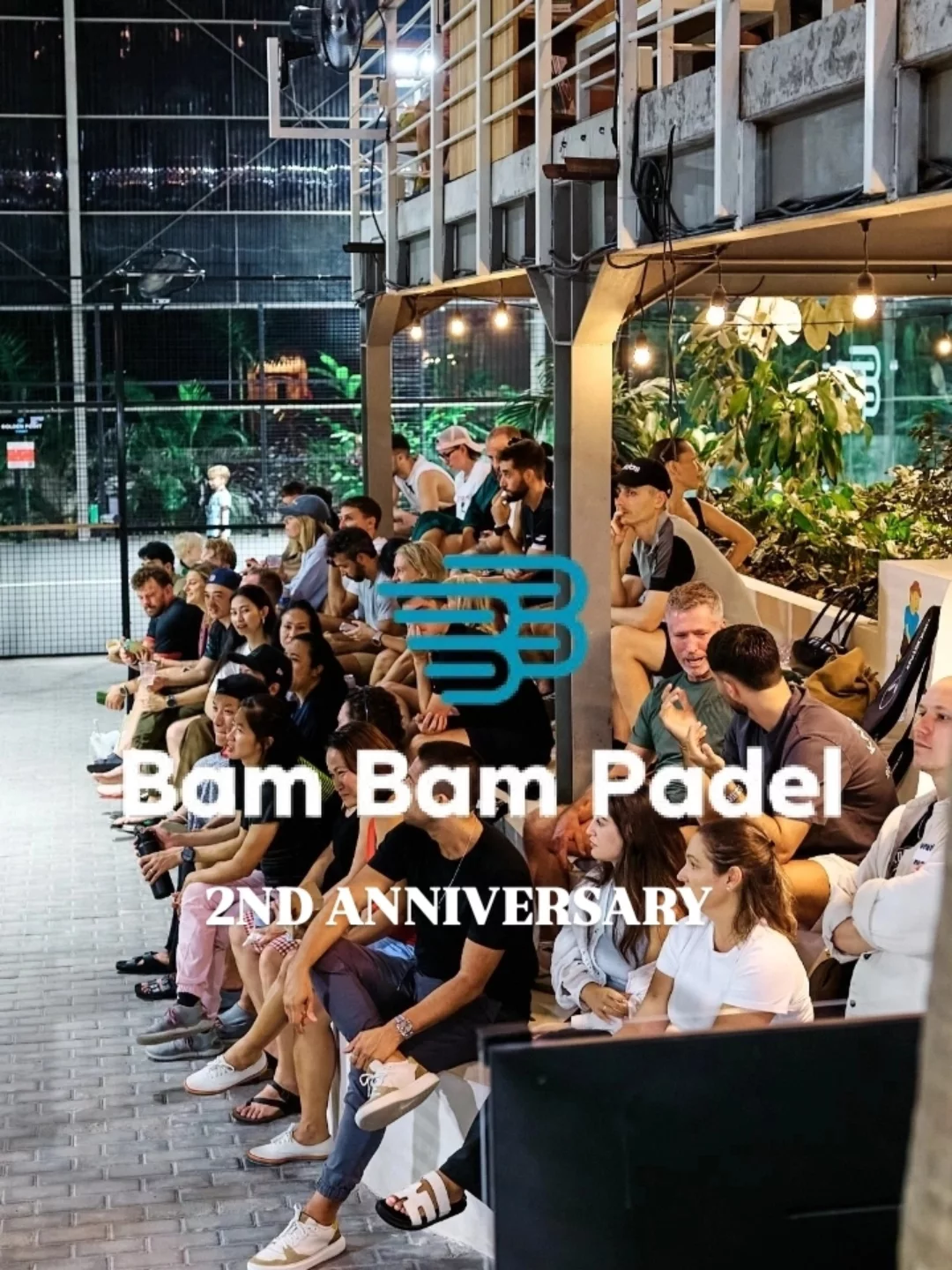 Bam Bam Padel Facebook ad from Dec 19, 2025