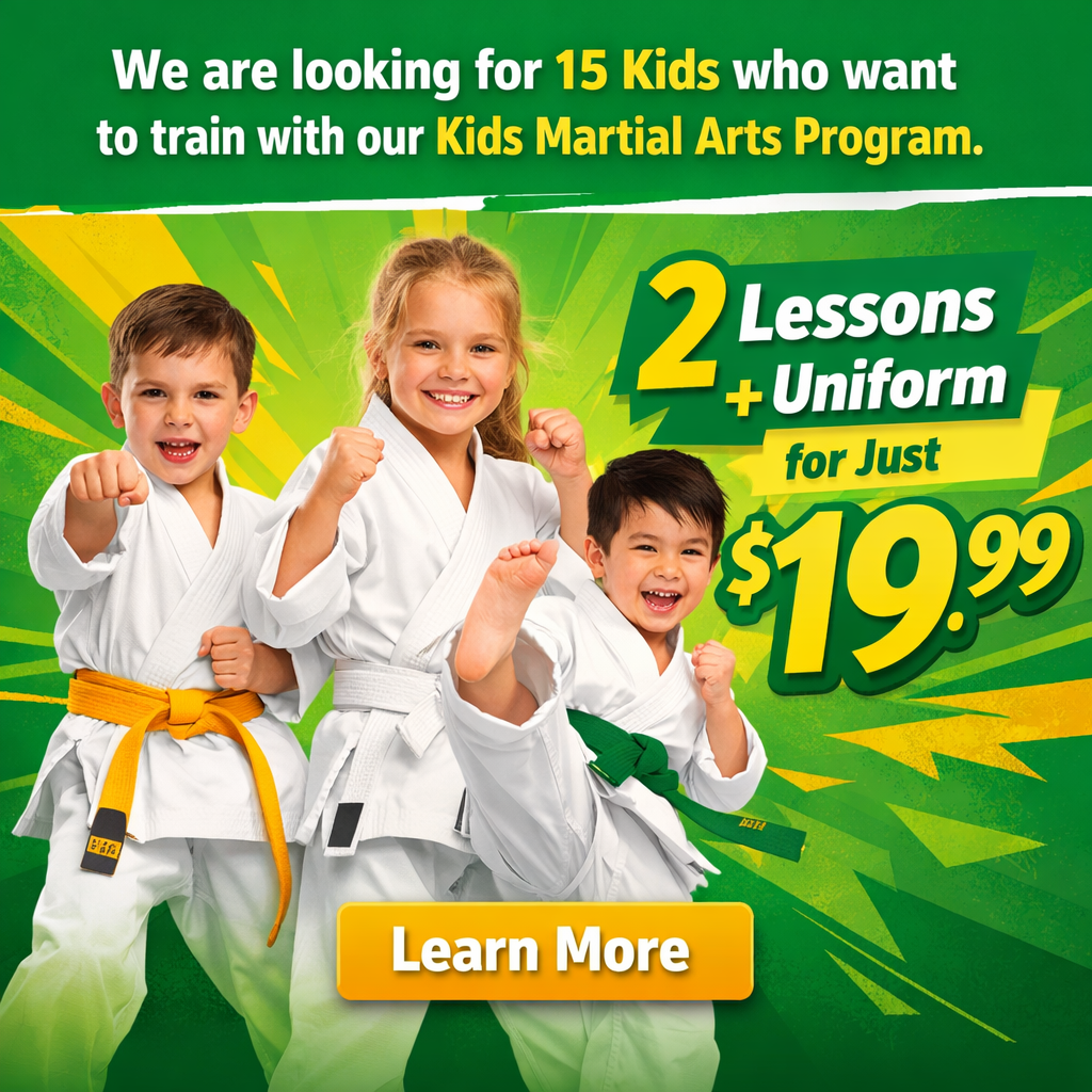 Premier Martial Arts Facebook ad from Mar 2, 2026