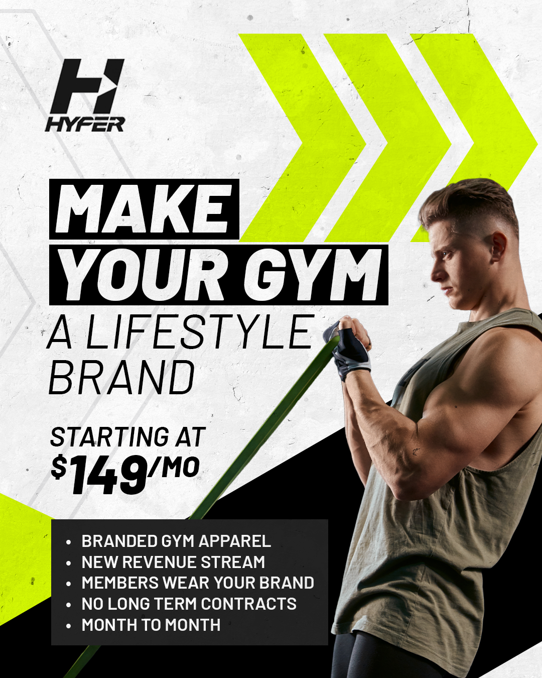 Hyper Fitness Apparel Marketing Facebook ad