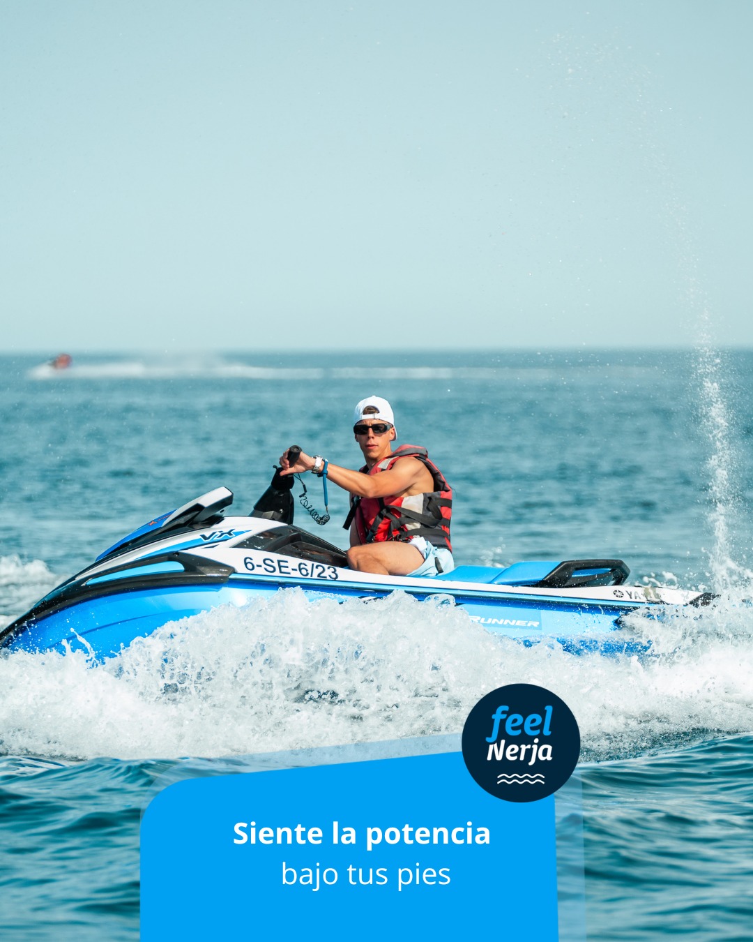 Feel Nerja - Parasailing Nerja Facebook ad: Este es el alquiler de moto de agua…