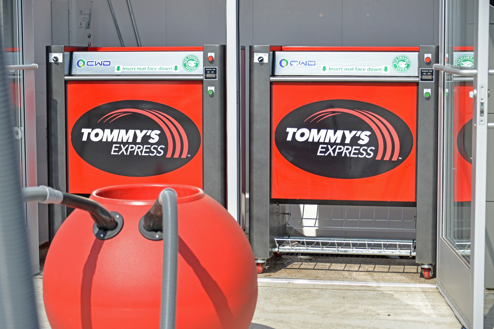 Tommy's Express Facebook ad: Get ready to experience a modern car wash…