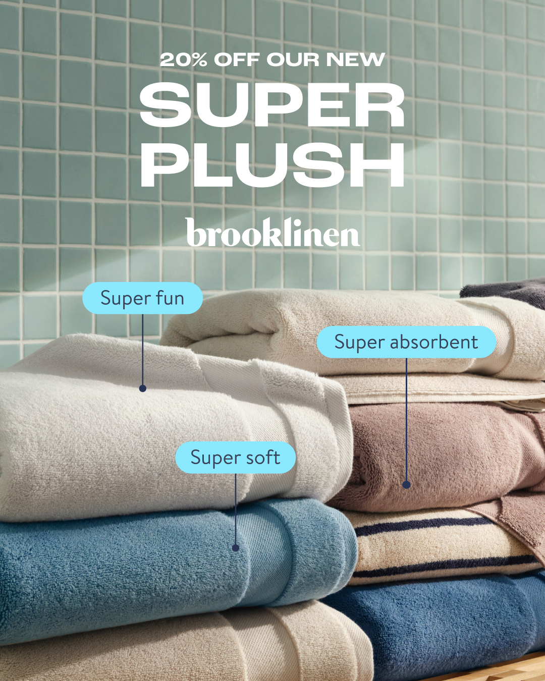 Brooklinen Facebook ad