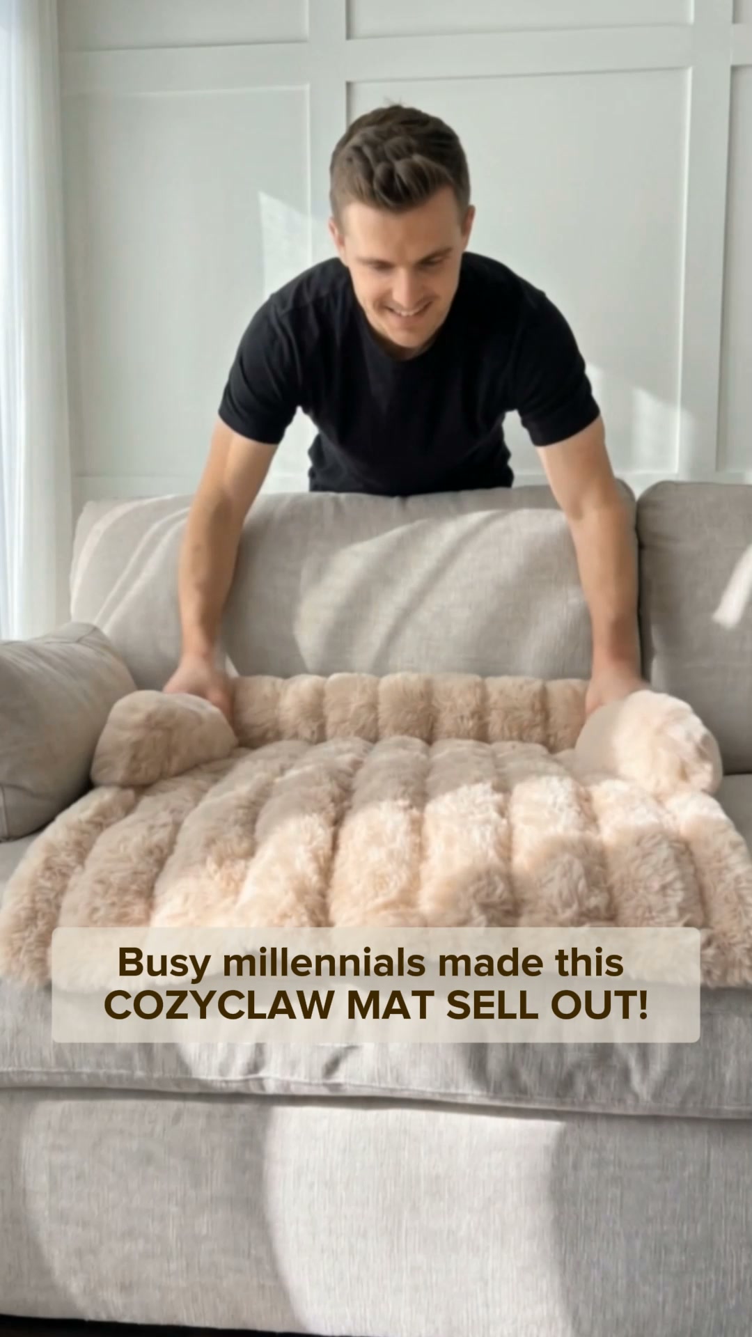 Cuddles & Meow Facebook ad: Busy Millennials Made This Sell Out. It's Back. Grab It…