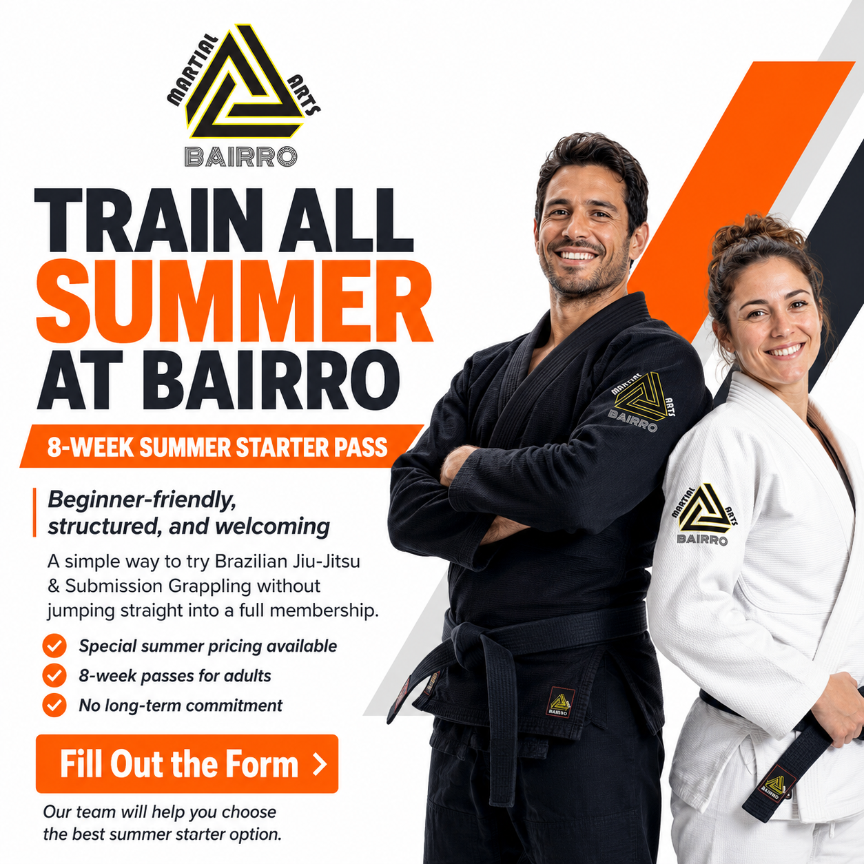 Bairro Brazilian Jiu-Jitsu & Muay Thai Kickboxing Facebook ad