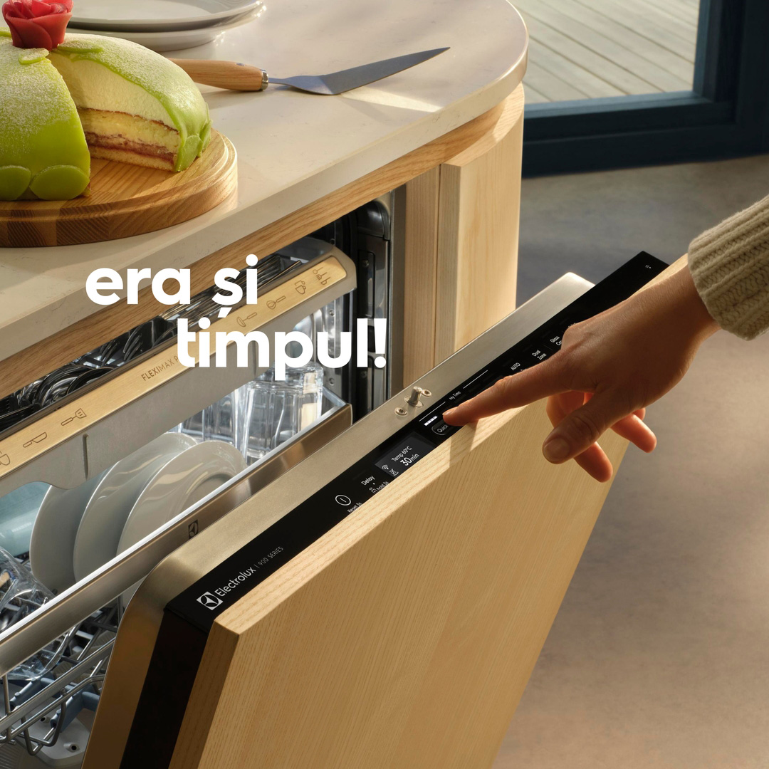 Electrolux Facebook ad: Era și timpul pentru o nouă experiență în…