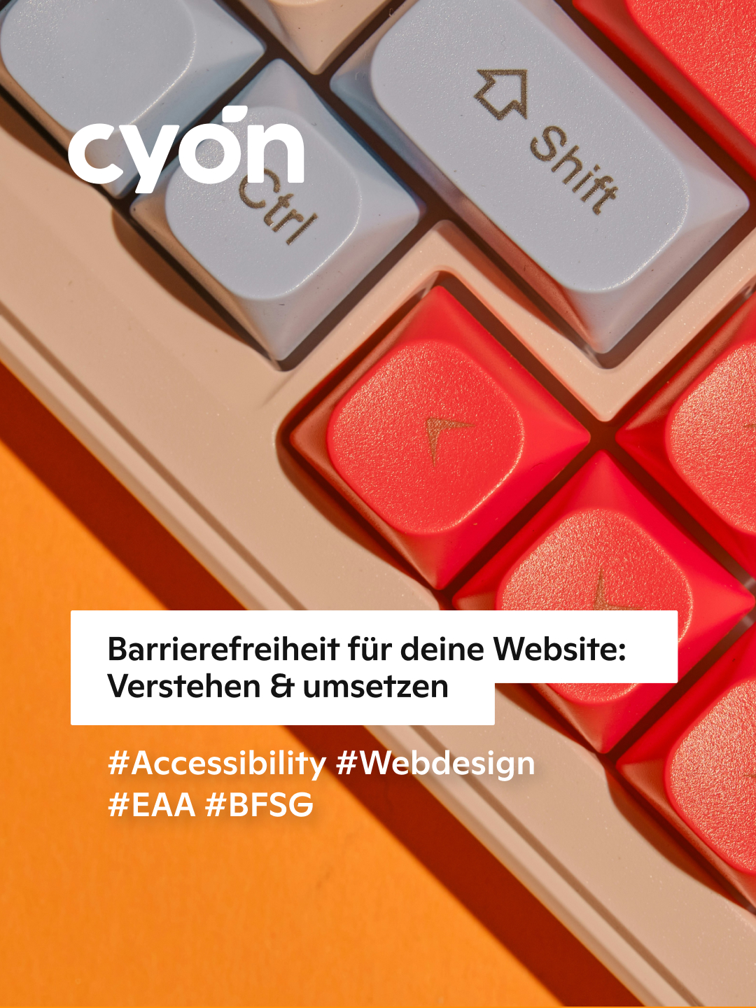 cyon Webhosting Facebook ad