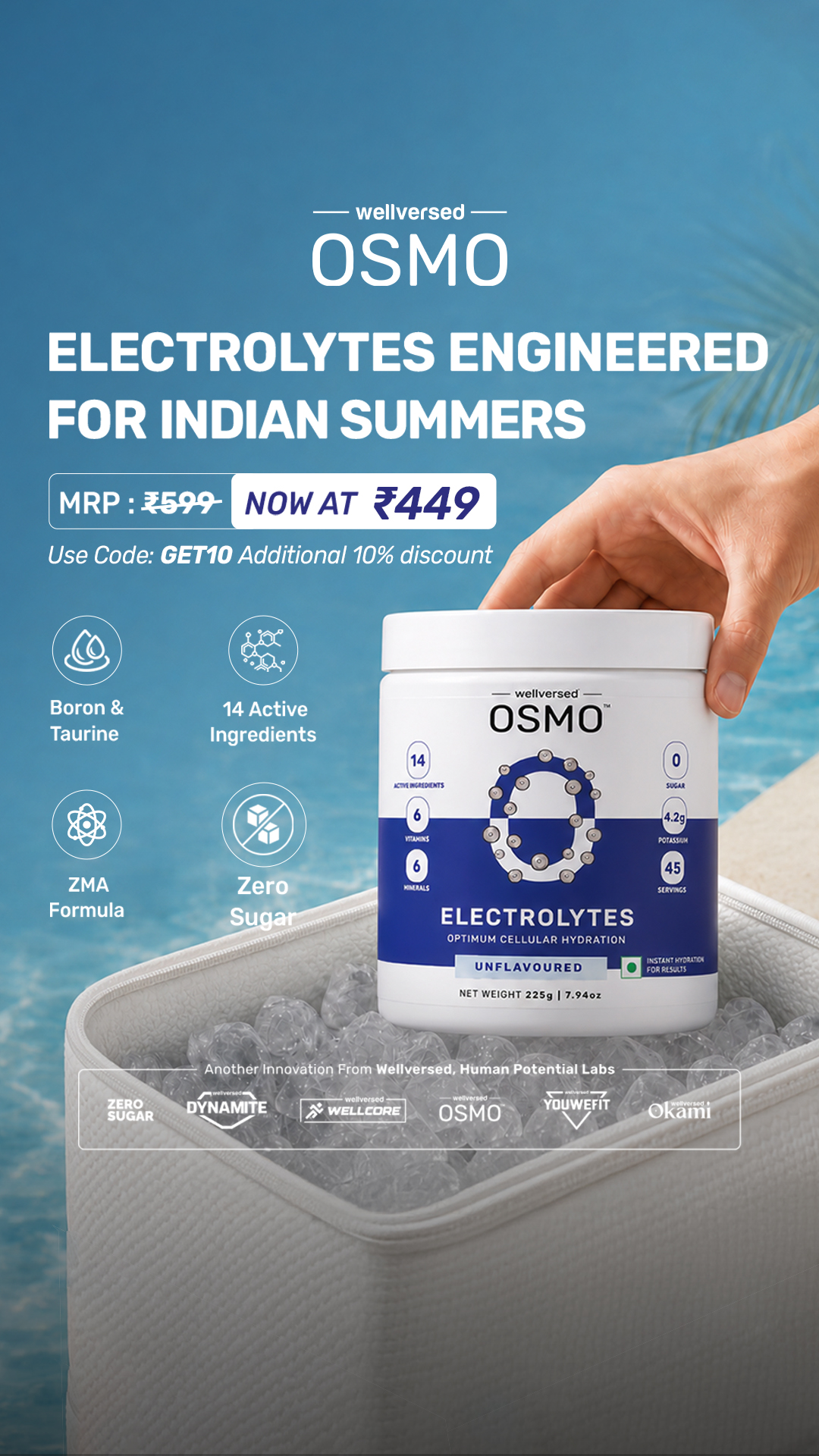 Osmo - Wellversed Brand Facebook ad