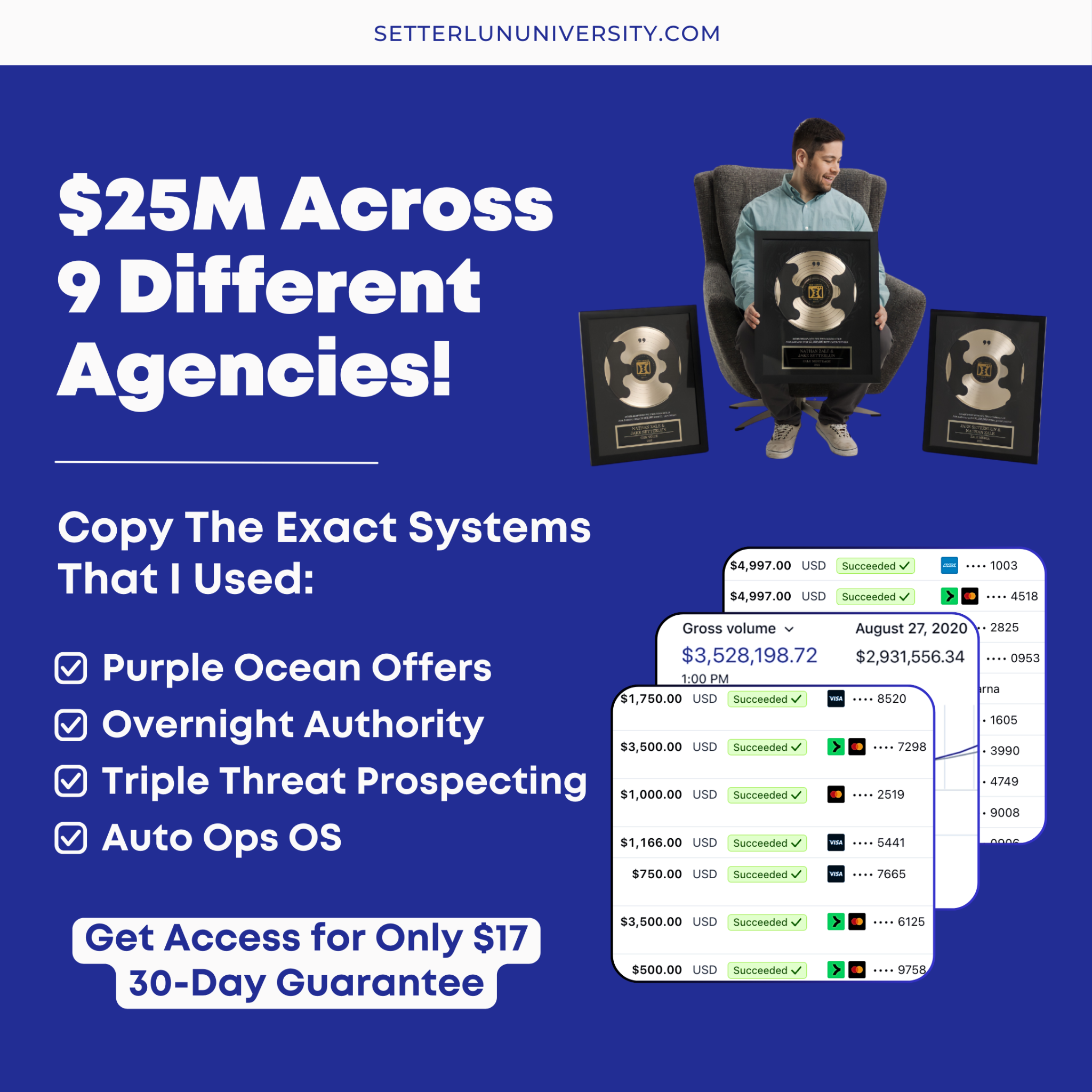 Jake Setterlun Facebook ad