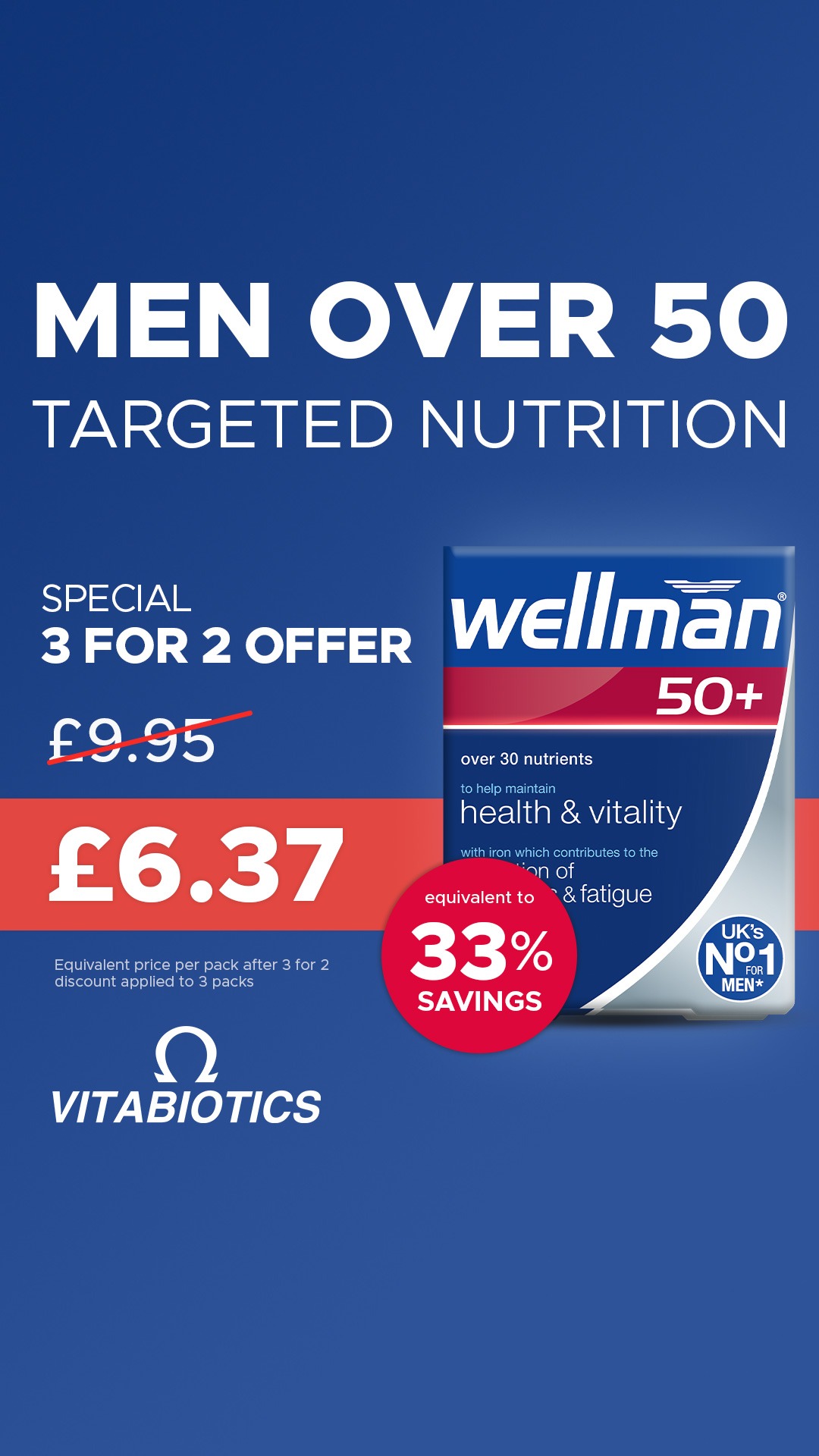 Vitabiotics Facebook ad