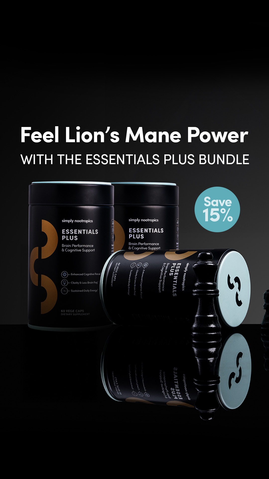 Simply Nootropics Facebook ad
