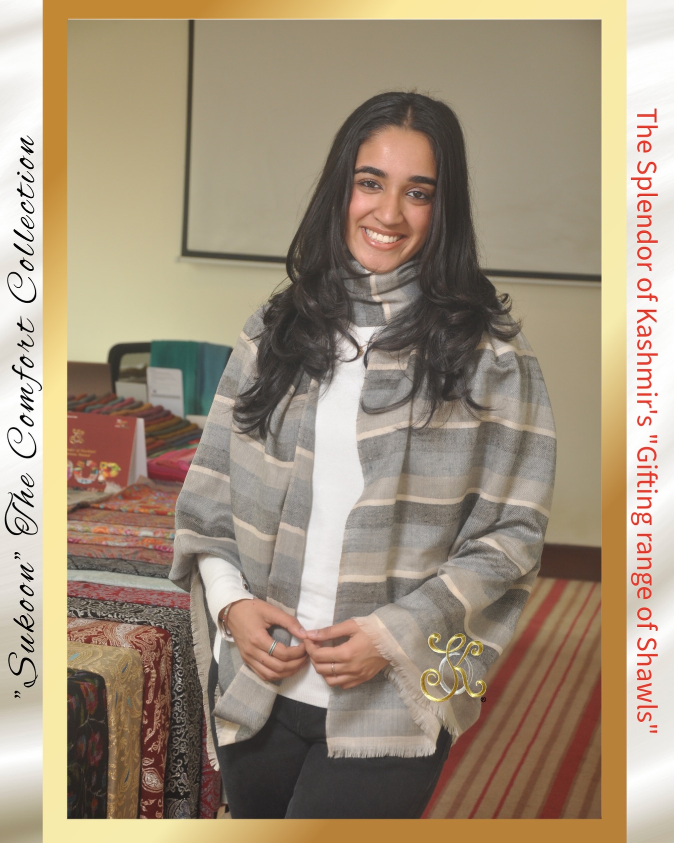 The Splendor of Kashmir Facebook ad: The Splendor of Kashmir by Varuna Anand presents…