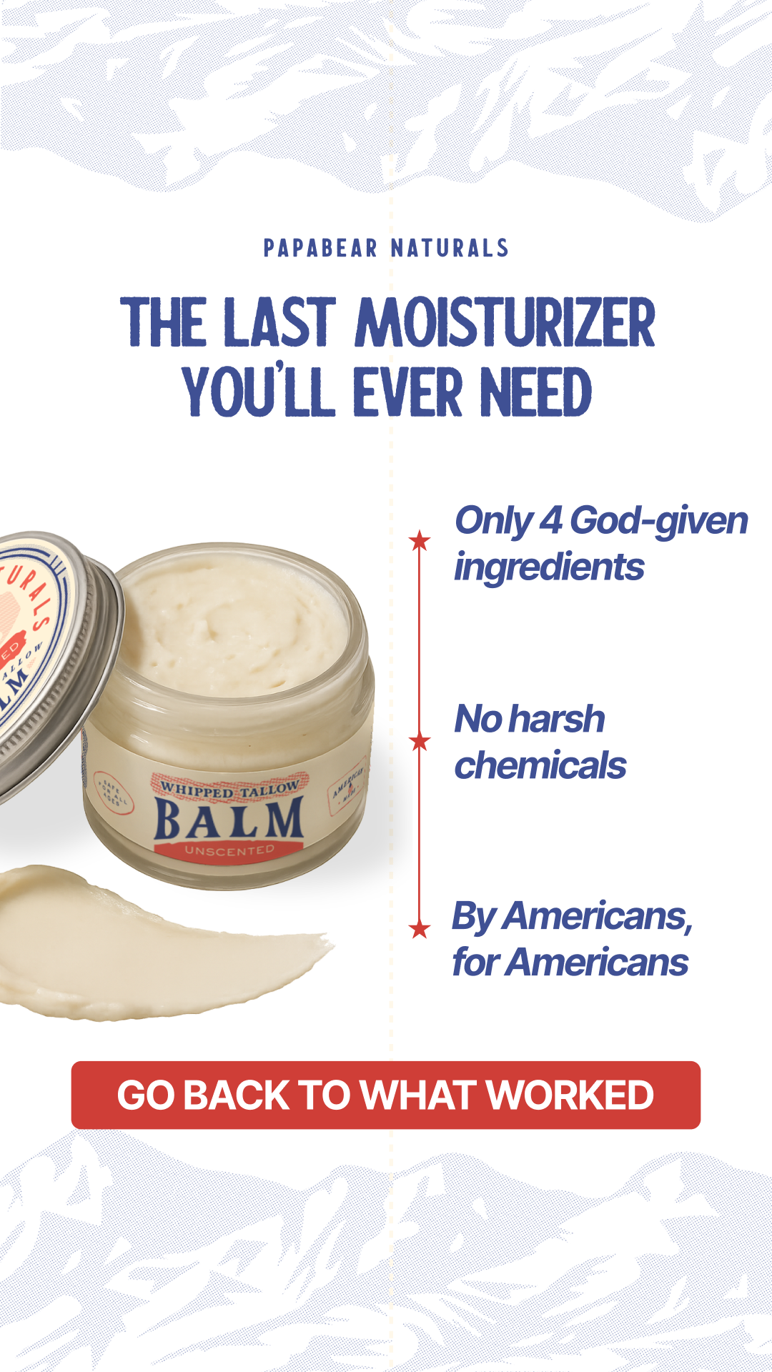 Papabear Naturals Facebook ad