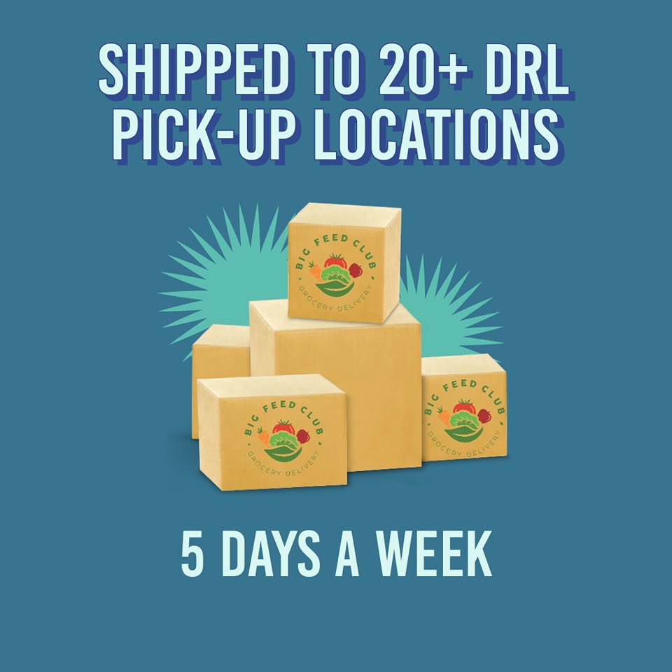 Big Feed Club Grocery Delivery Facebook ad