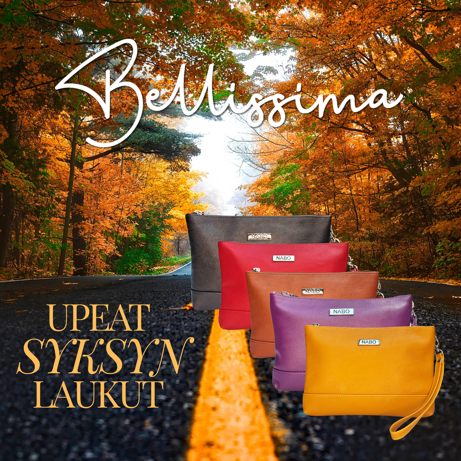 Bellissima.fi Facebook ad: Naisten laukut