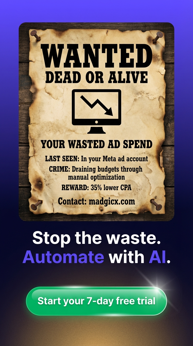 madgicx.com Facebook ad