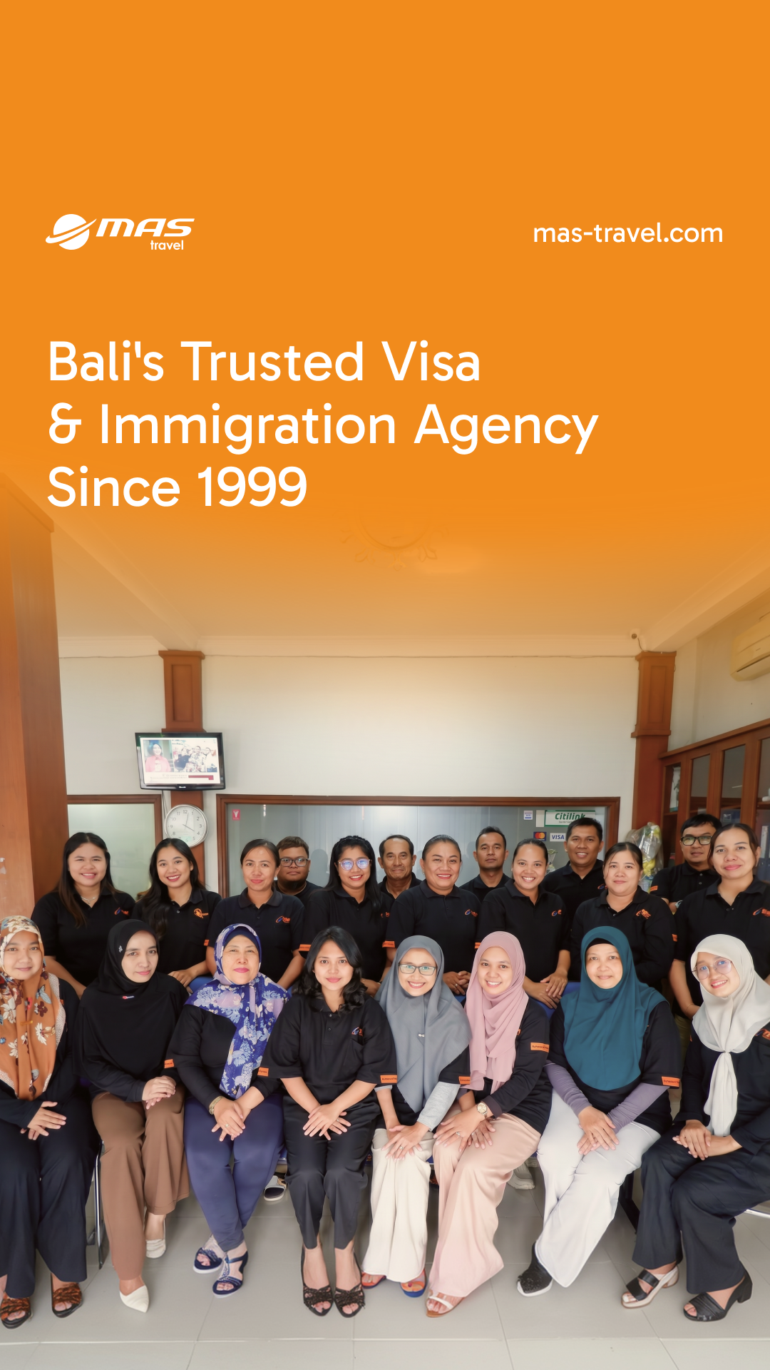 Bali Visa Expert - MAS Tour & Travel Facebook ad from Aug 3, 2026