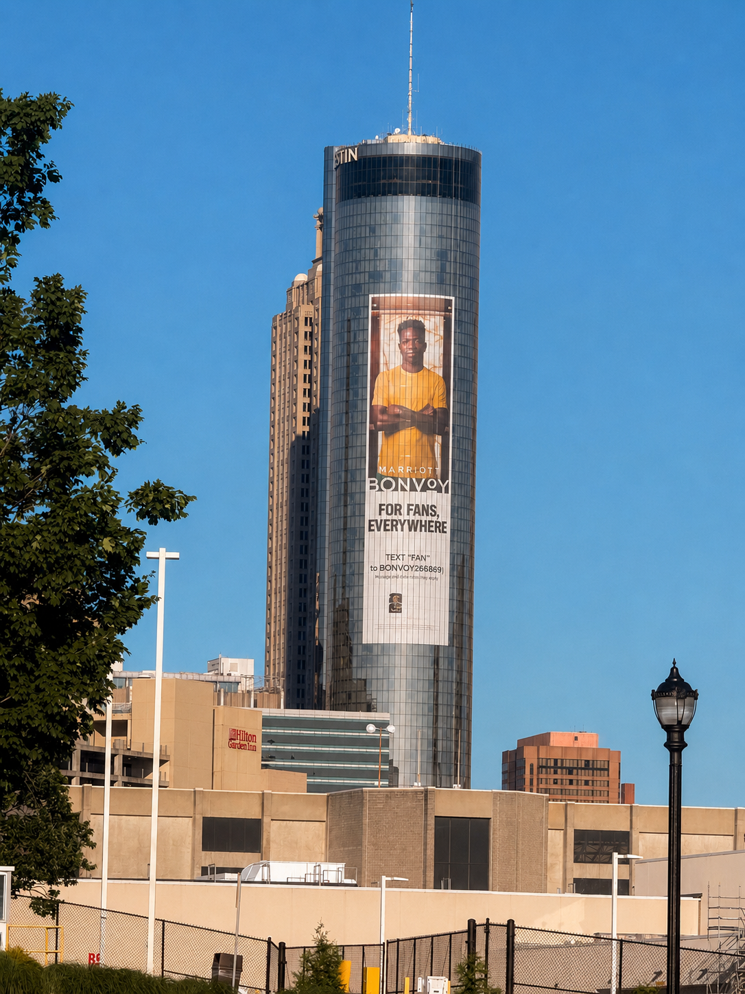 The Westin Peachtree Plaza, Atlanta Facebook ad: The world's game is coming to Atlanta, and…