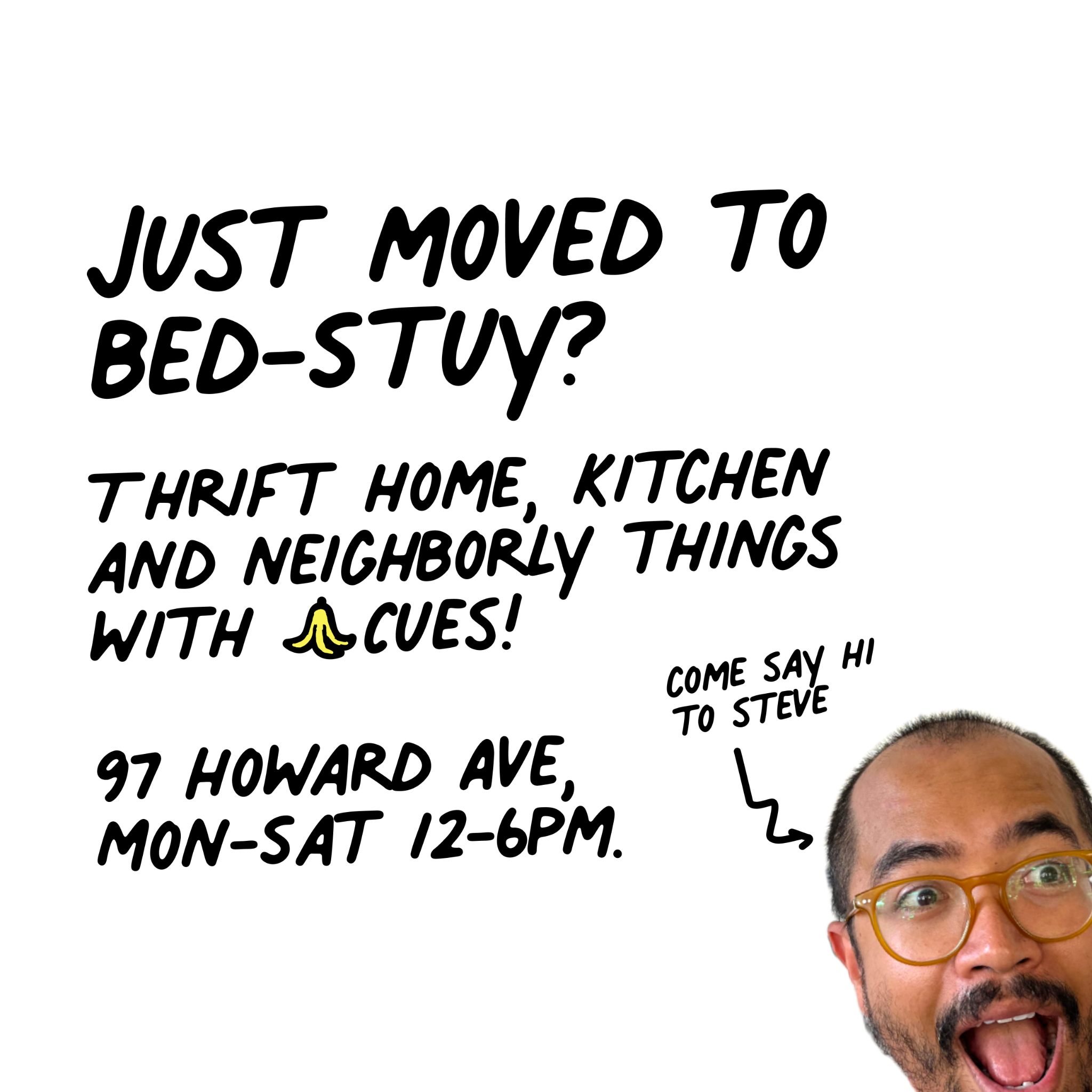 Cues Facebook ad: We're Bed-Stuy's circulation store.