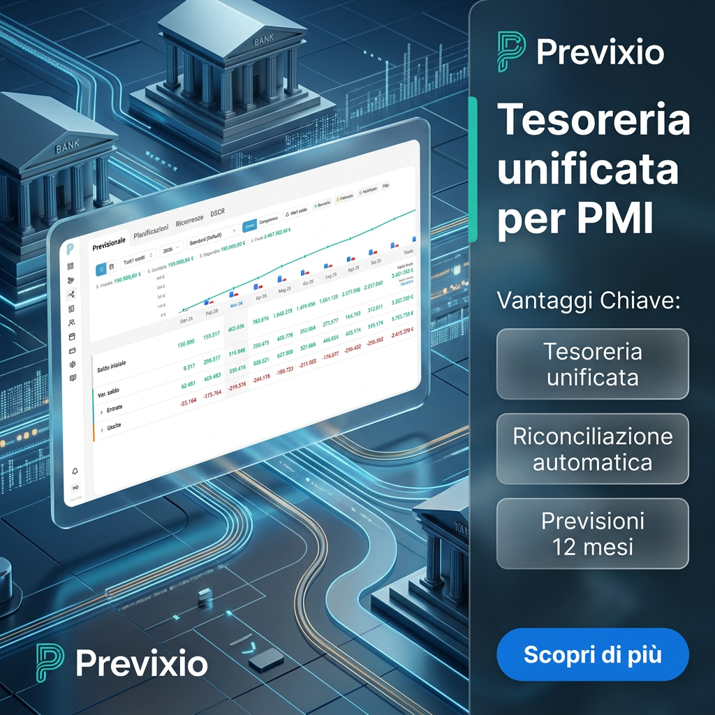 Previxio Facebook ad: Controllo di cassa più semplice