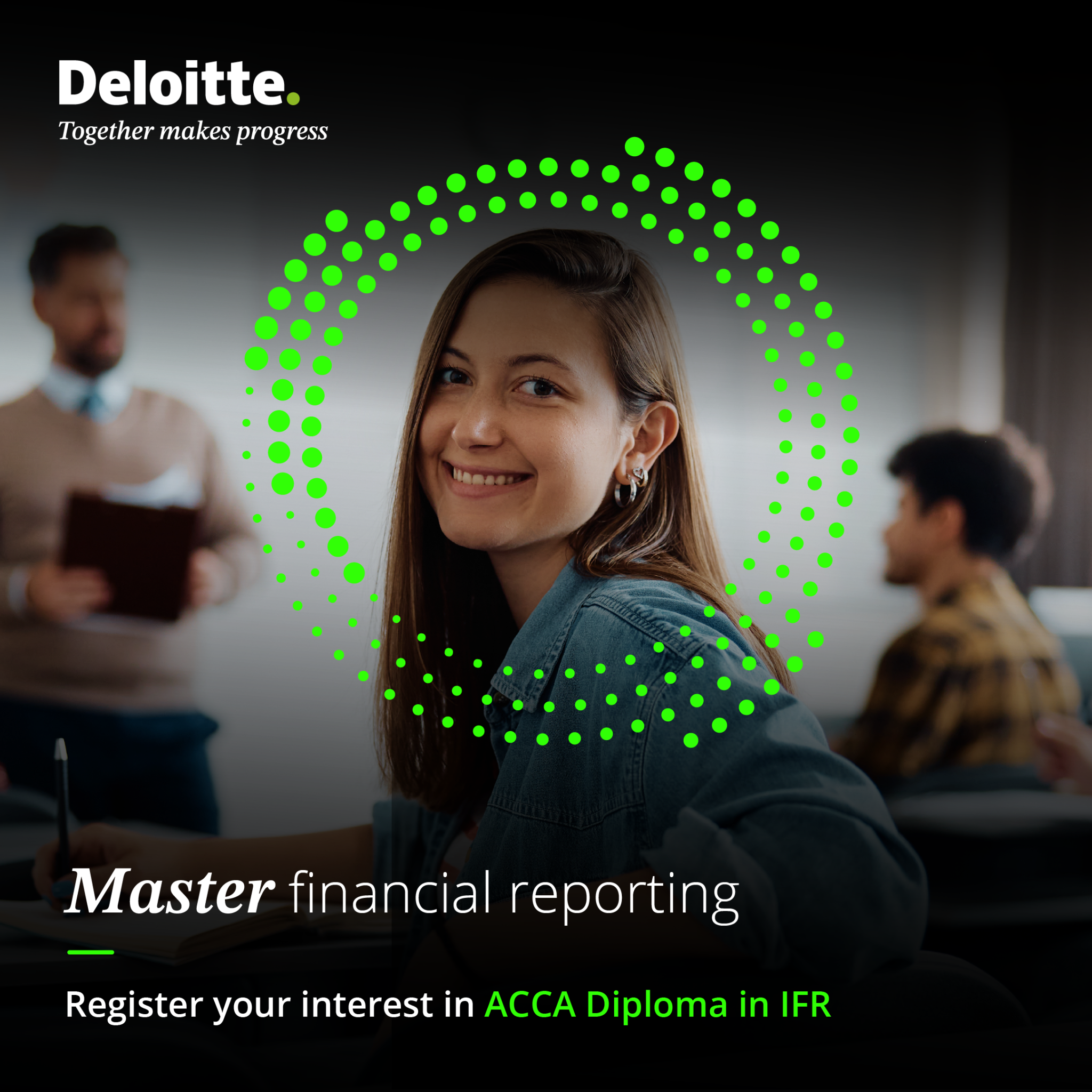 Deloitte Facebook ad: ACCA Diploma in International Financial Reporting (DipIFR)…