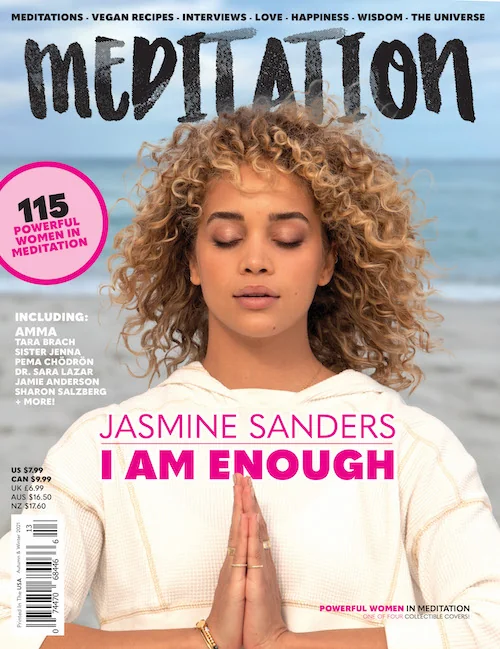 Meditation Magazine Facebook ad: I Am Enough