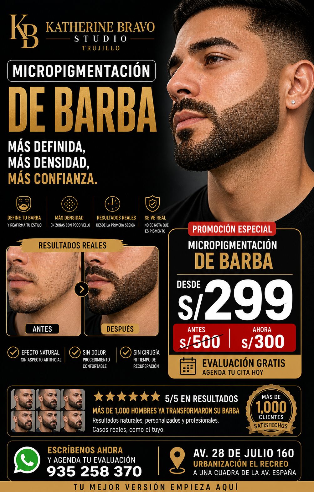 Katherine Bravo Studio PMU Facebook ad