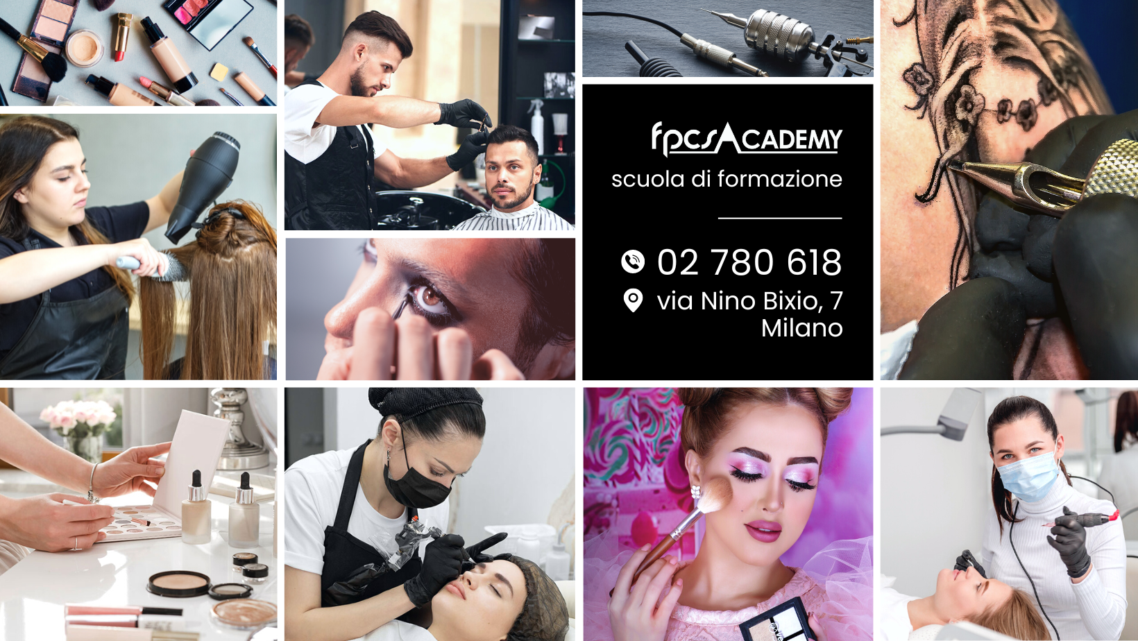FPCS Academy Facebook ad: Accademia di Milano - settore Beauty con corsi…