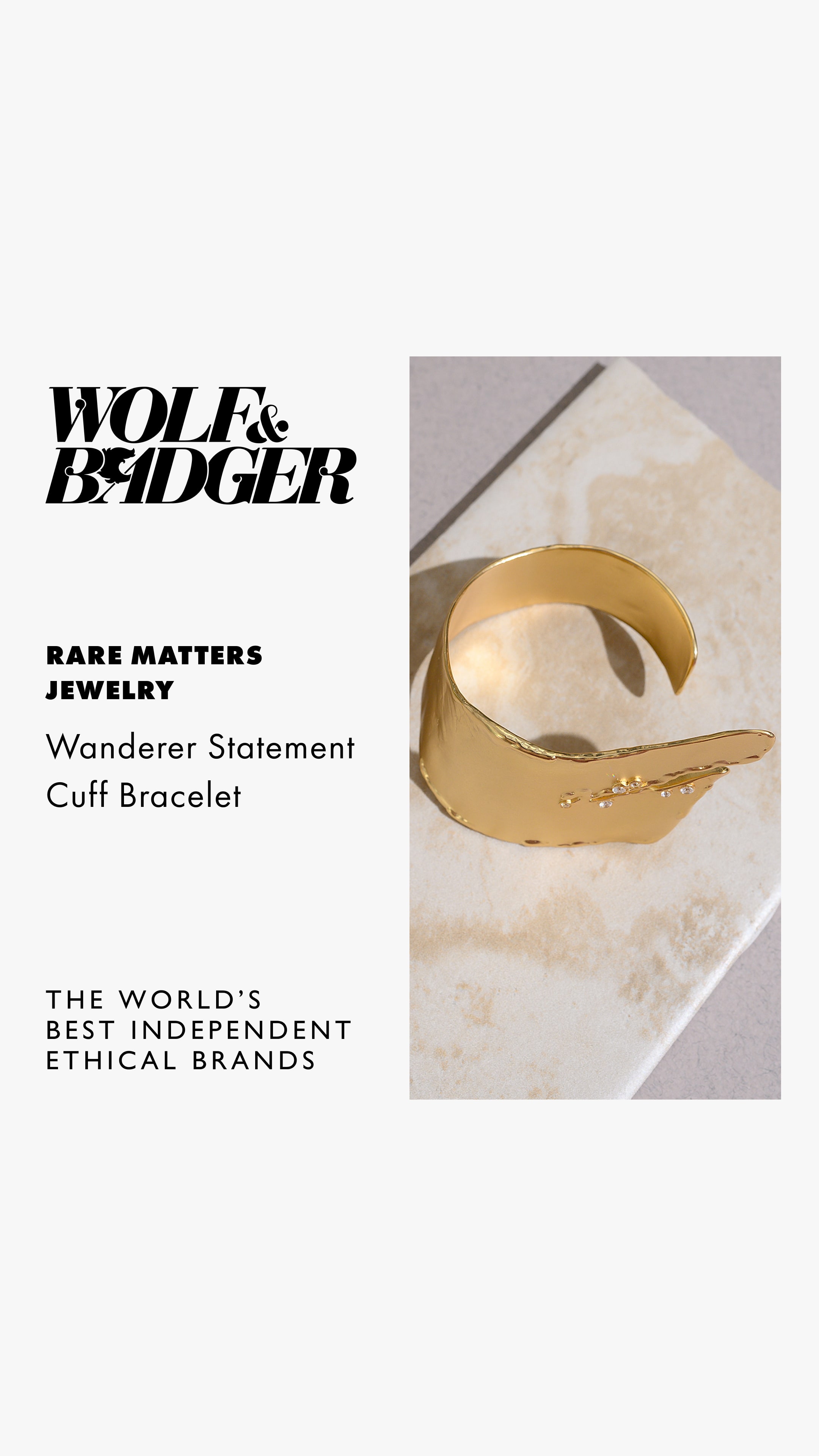 Wolf & Badger Facebook ad