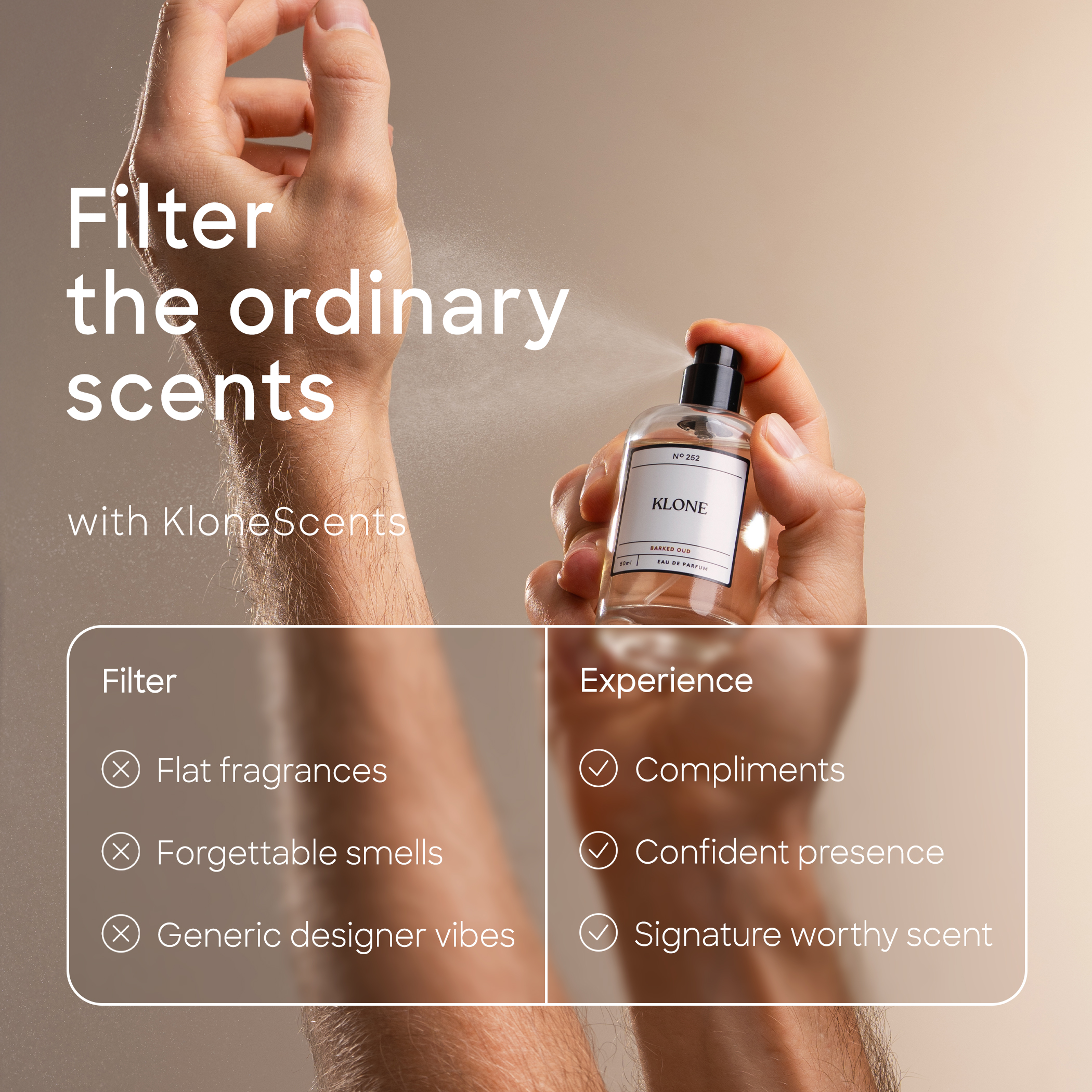 Klone Scents Facebook ad