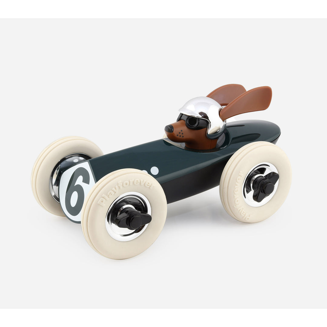 Playforever Facebook ad: Inspired by the essence of racing machines of…