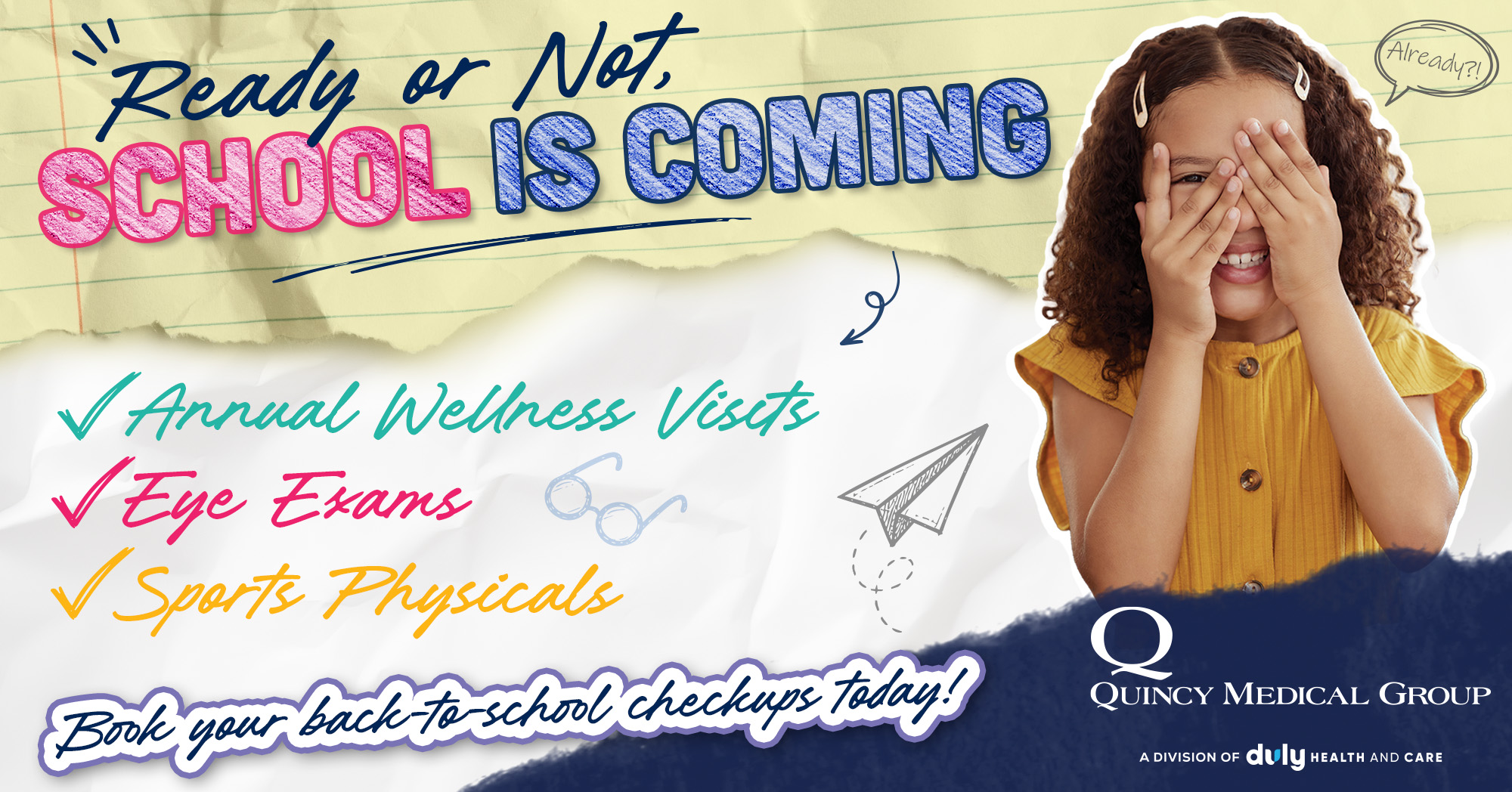Quincy Medical Group Facebook ad