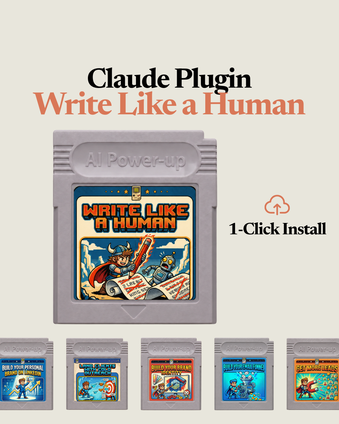 AI Black Magic Facebook ad: Claude writes like a human