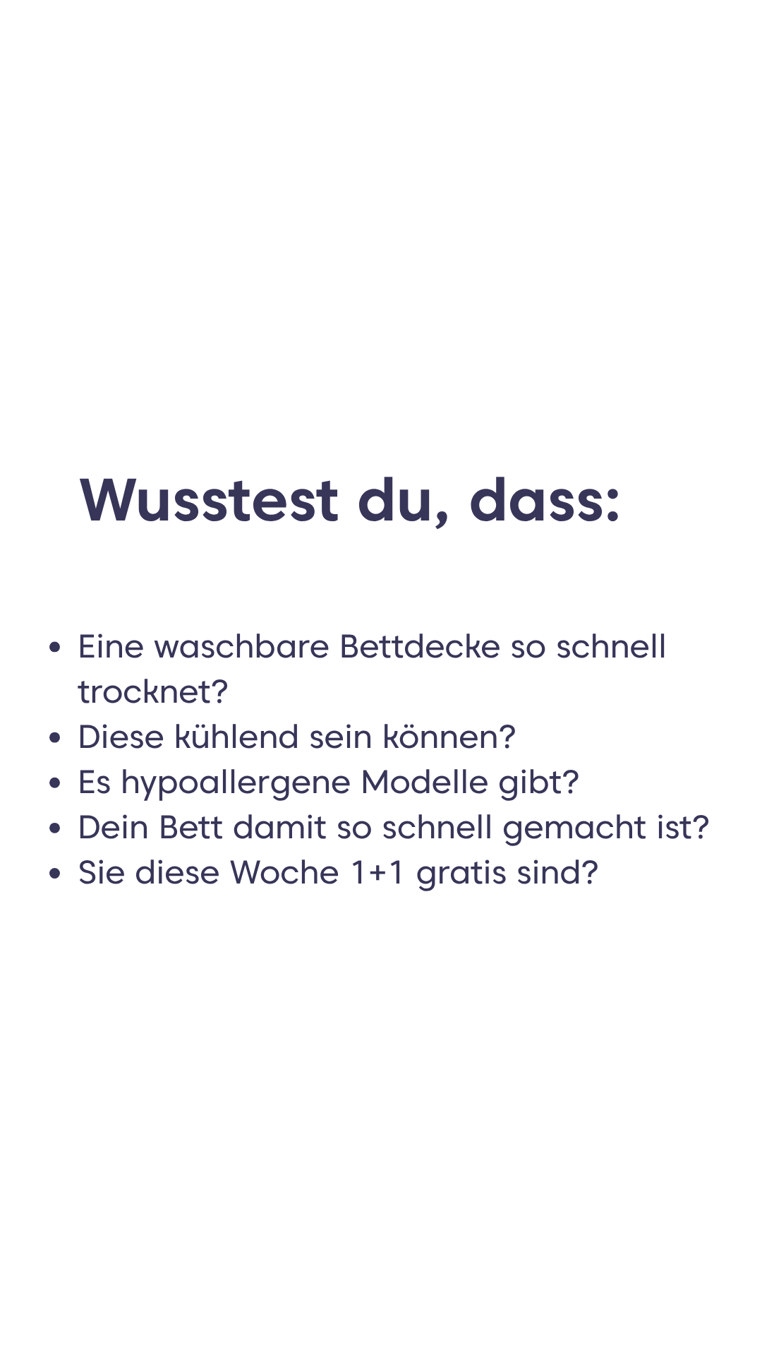 Thehappybed.de Facebook ad