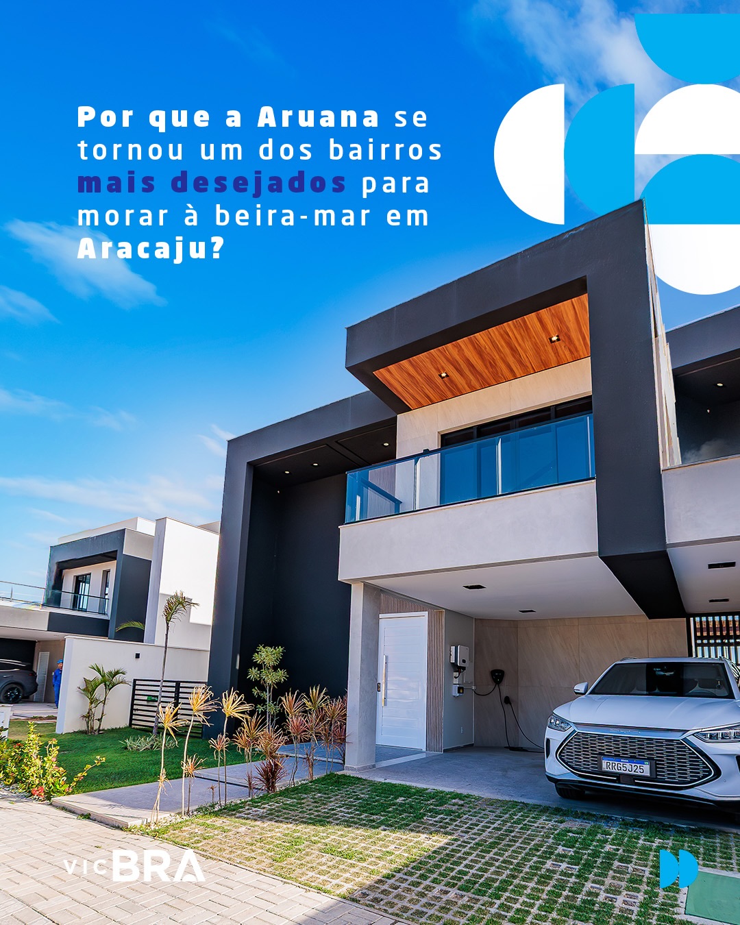 Victória Brasil Nordeste Facebook ad: Morar à beira-mar vai além da vista.