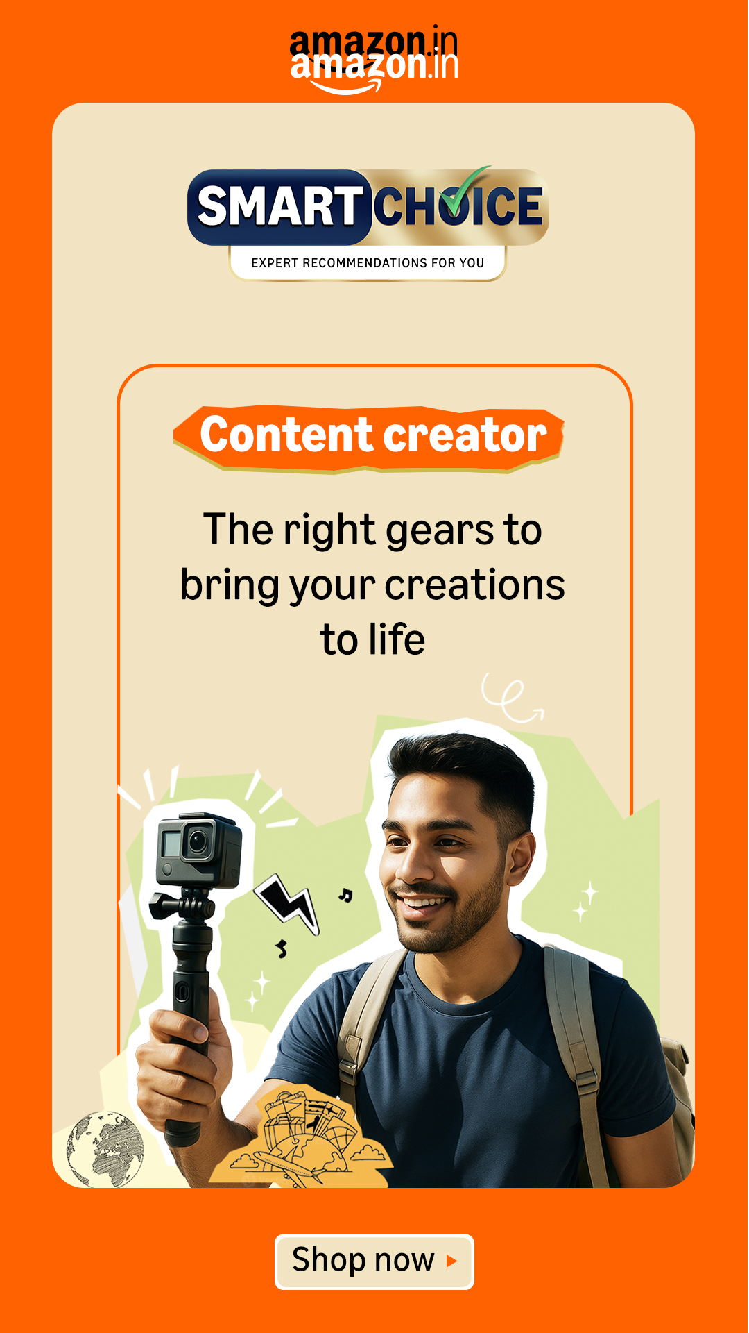 Amazon India Facebook ad