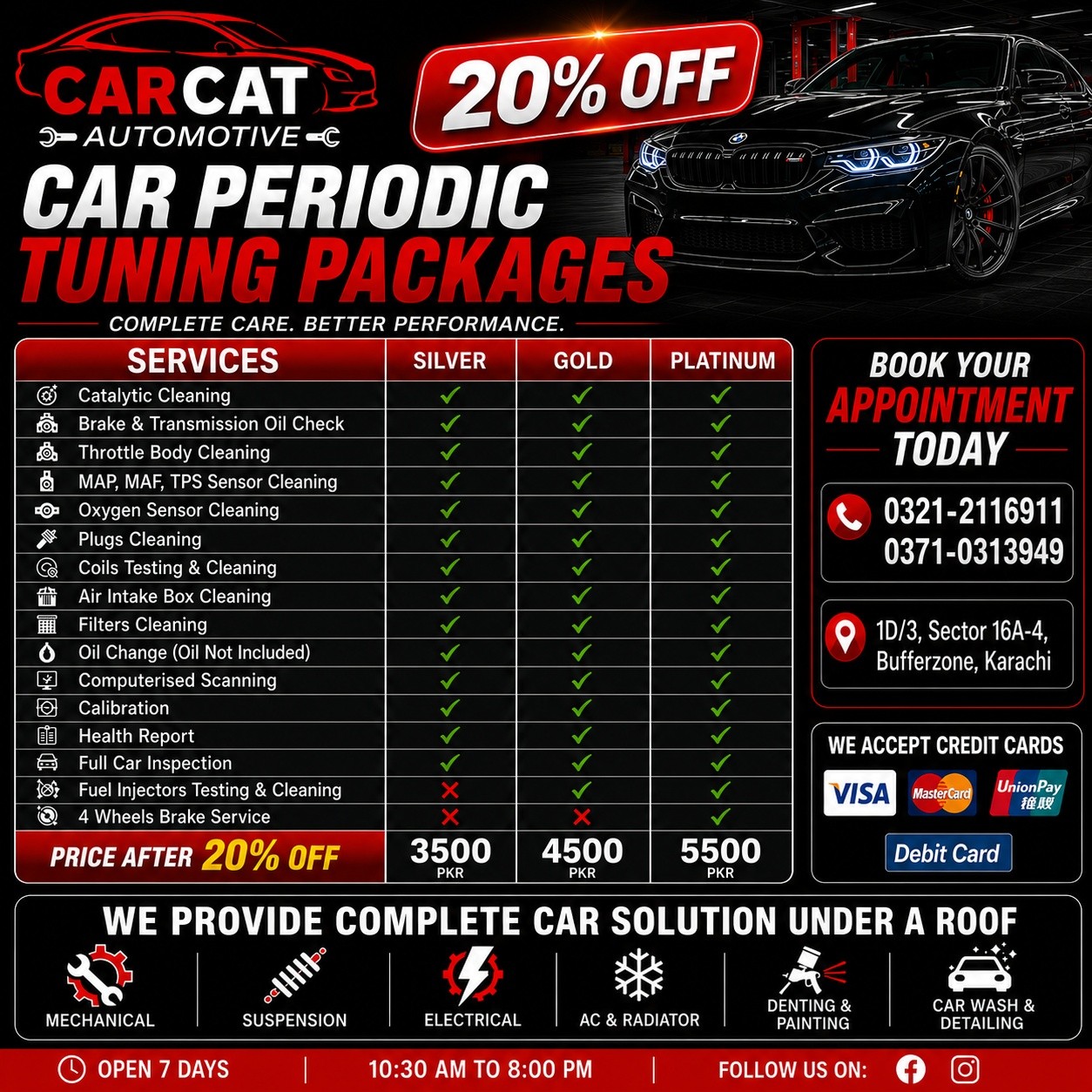 Carcat Automotive Facebook ad