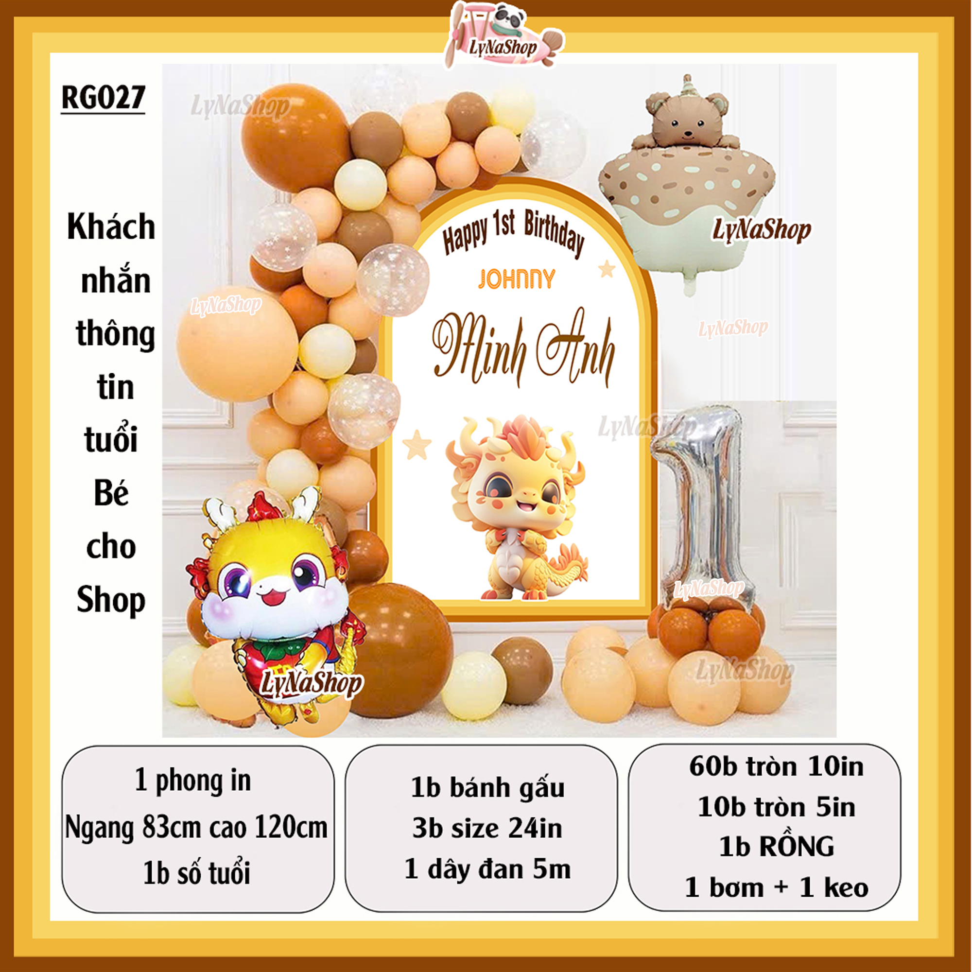 Phụ Kiện Sinh Nhật LynaShop Facebook ad