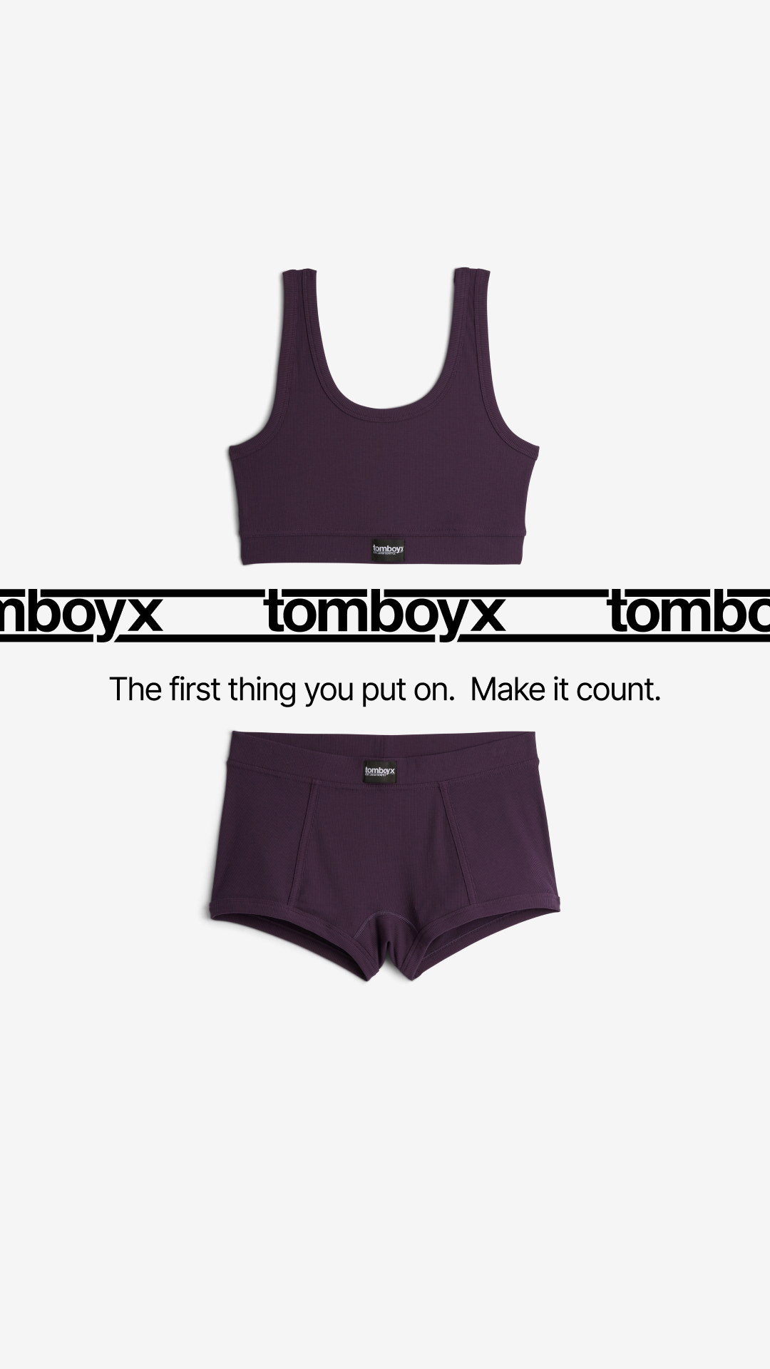 TomboyX Facebook ad