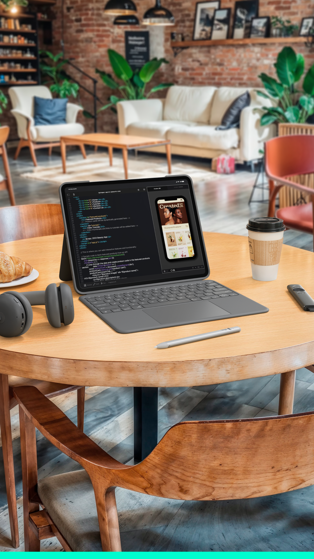 Logitech Facebook ad