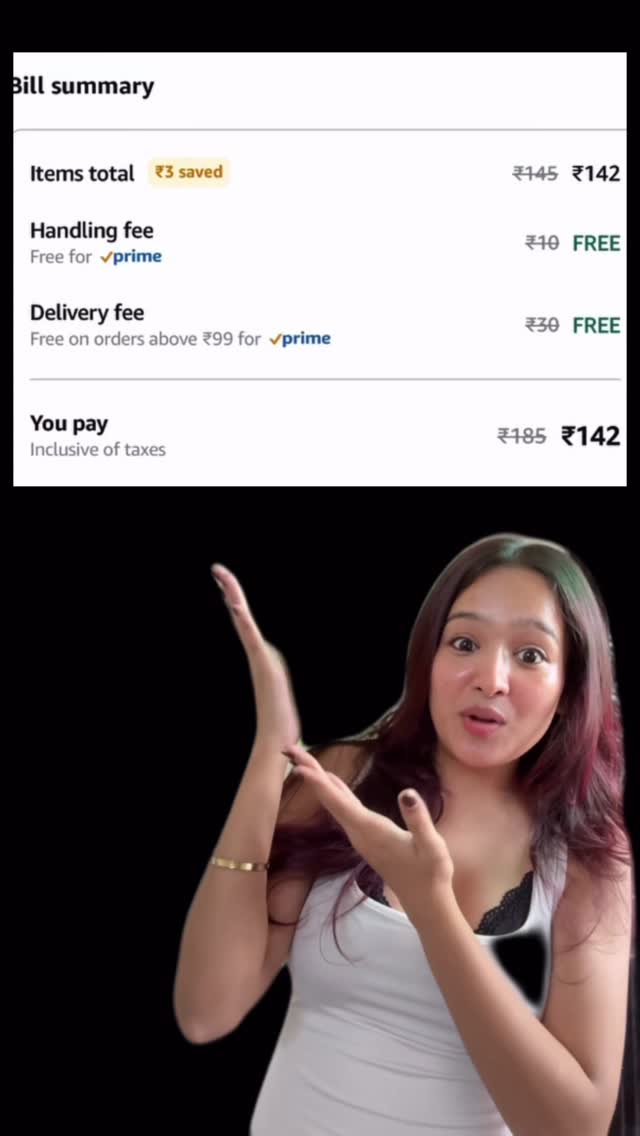 Amazon India Facebook ad: Never thought grocery shopping could actually save me…