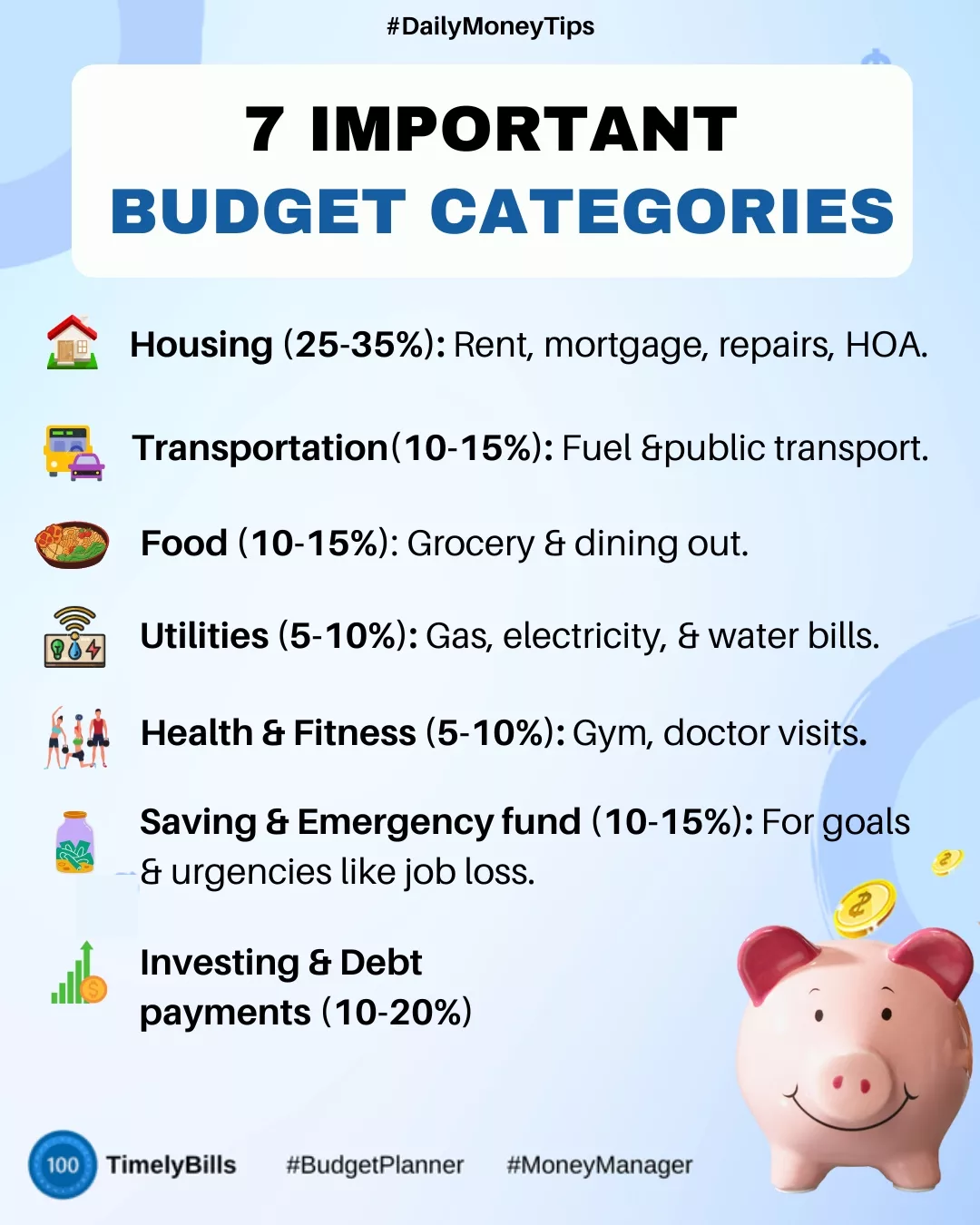 TimelyBills Money App Facebook ad: Hit if you find this helpful and don't…