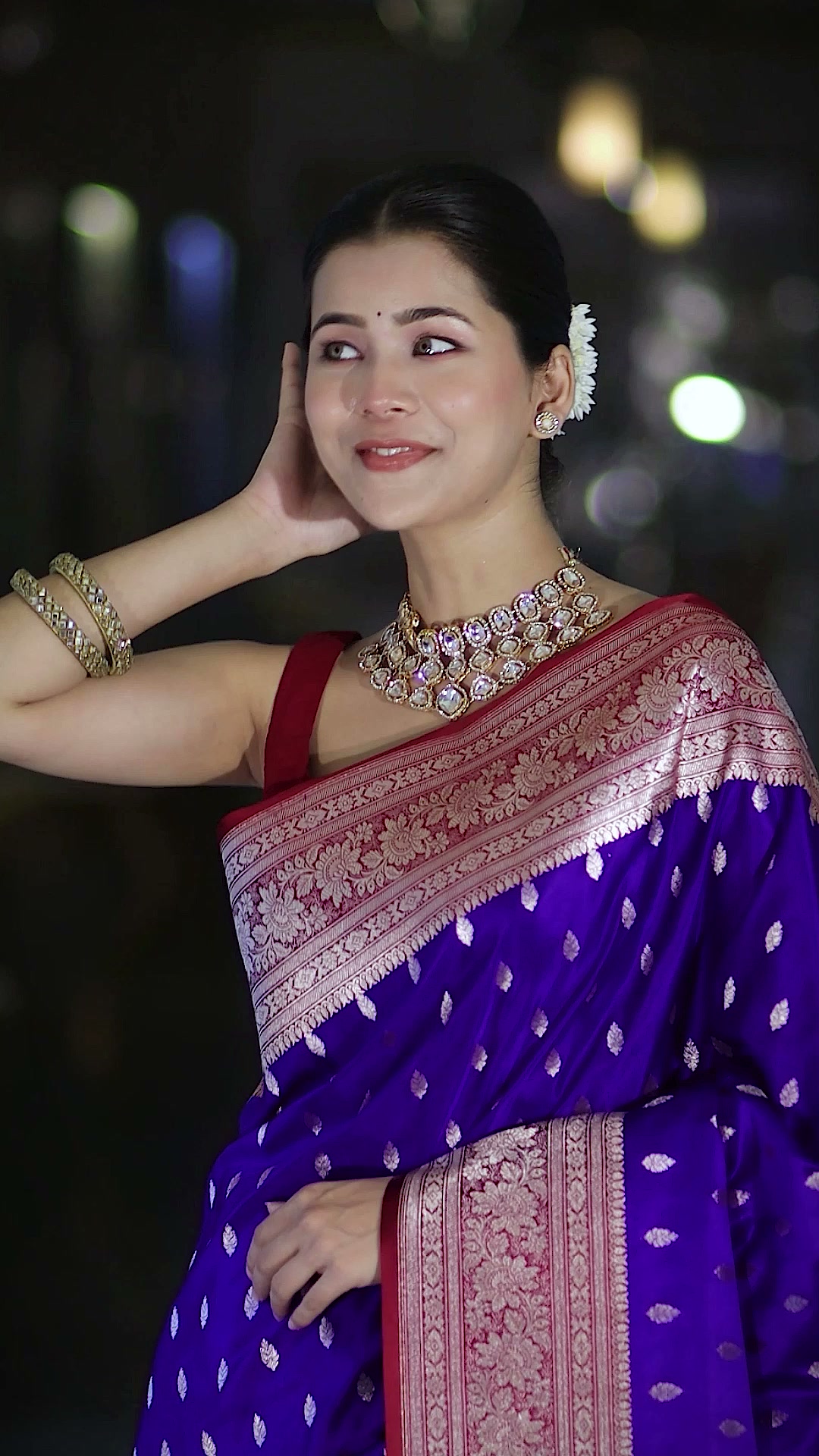 Banarasee Facebook ad: Minimalist Luxury Saree