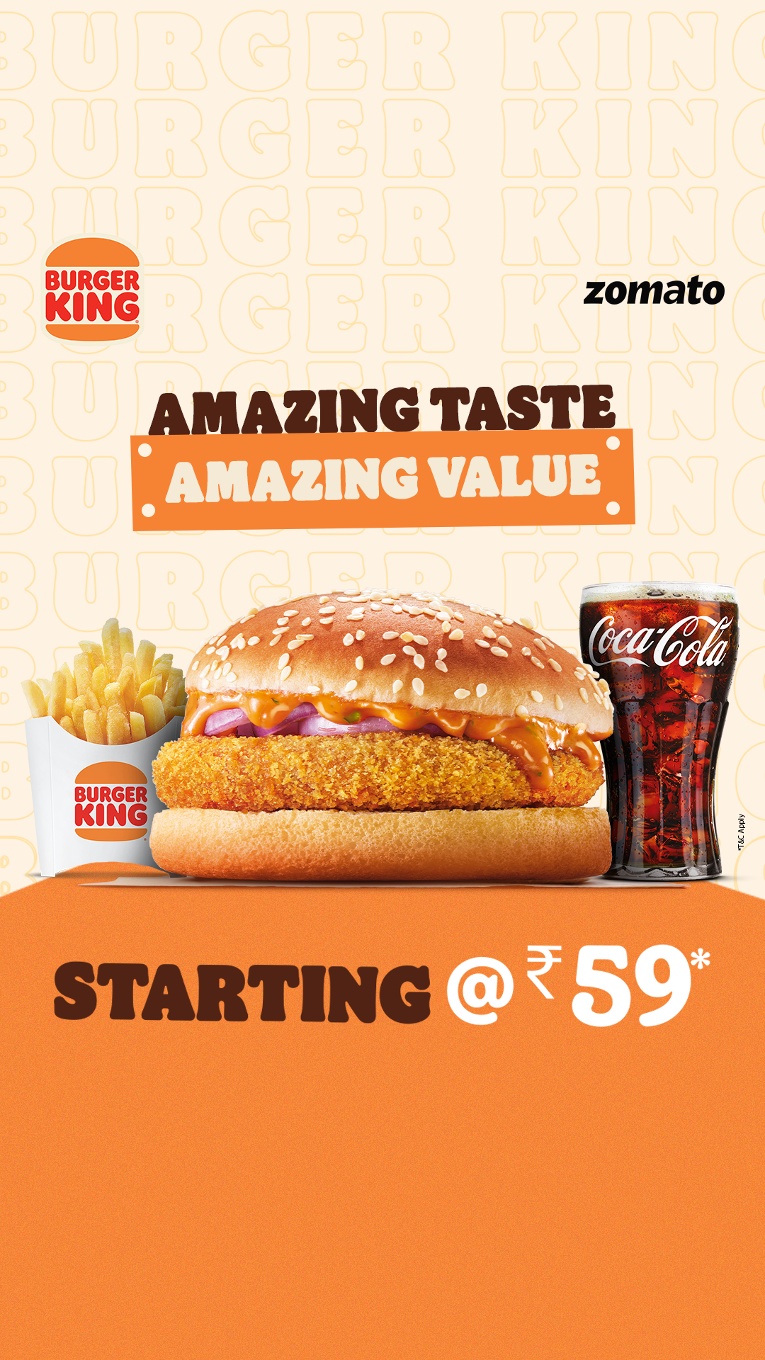Burger King India Facebook ad from Oct 16, 2025