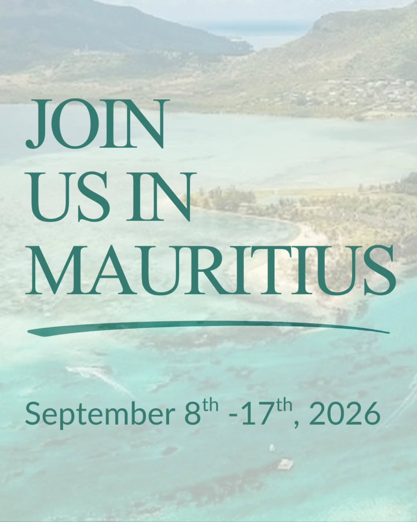 Reset By Design Wellness Facebook ad: WE’RE GOING TO MAURITIUS!