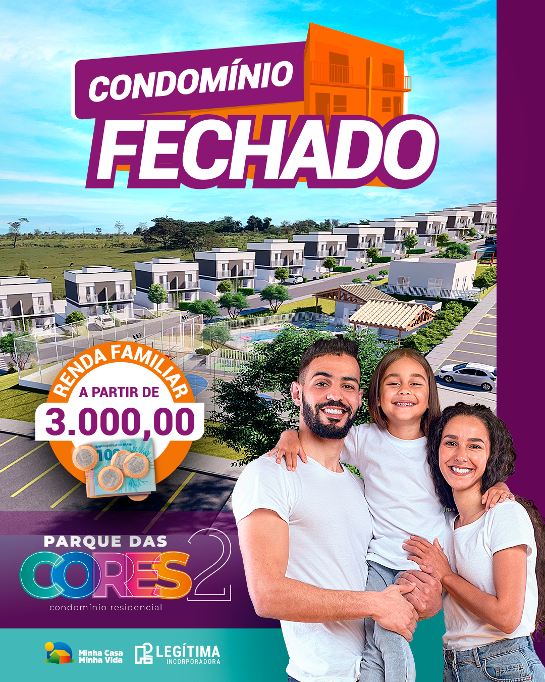 Legítima Incorporadora Facebook ad: O Refúgio Perfeito Para Sua Família