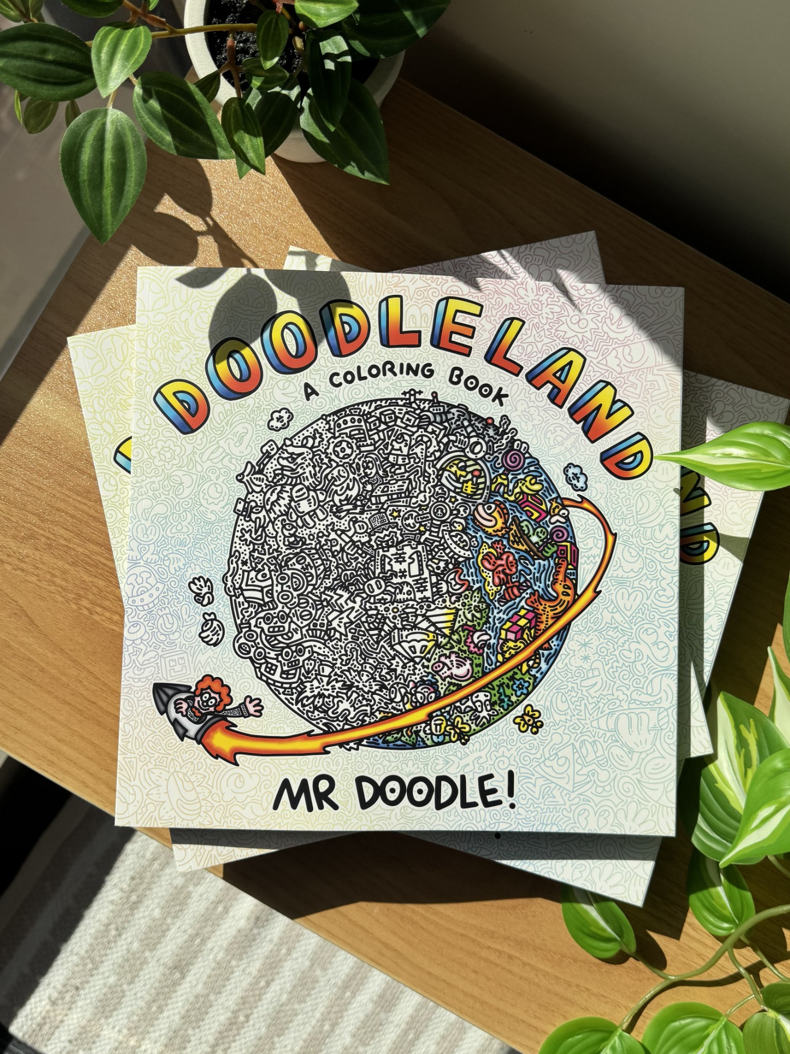 Tarcher Books Facebook ad: Step into DoodleLand and get lost in a…